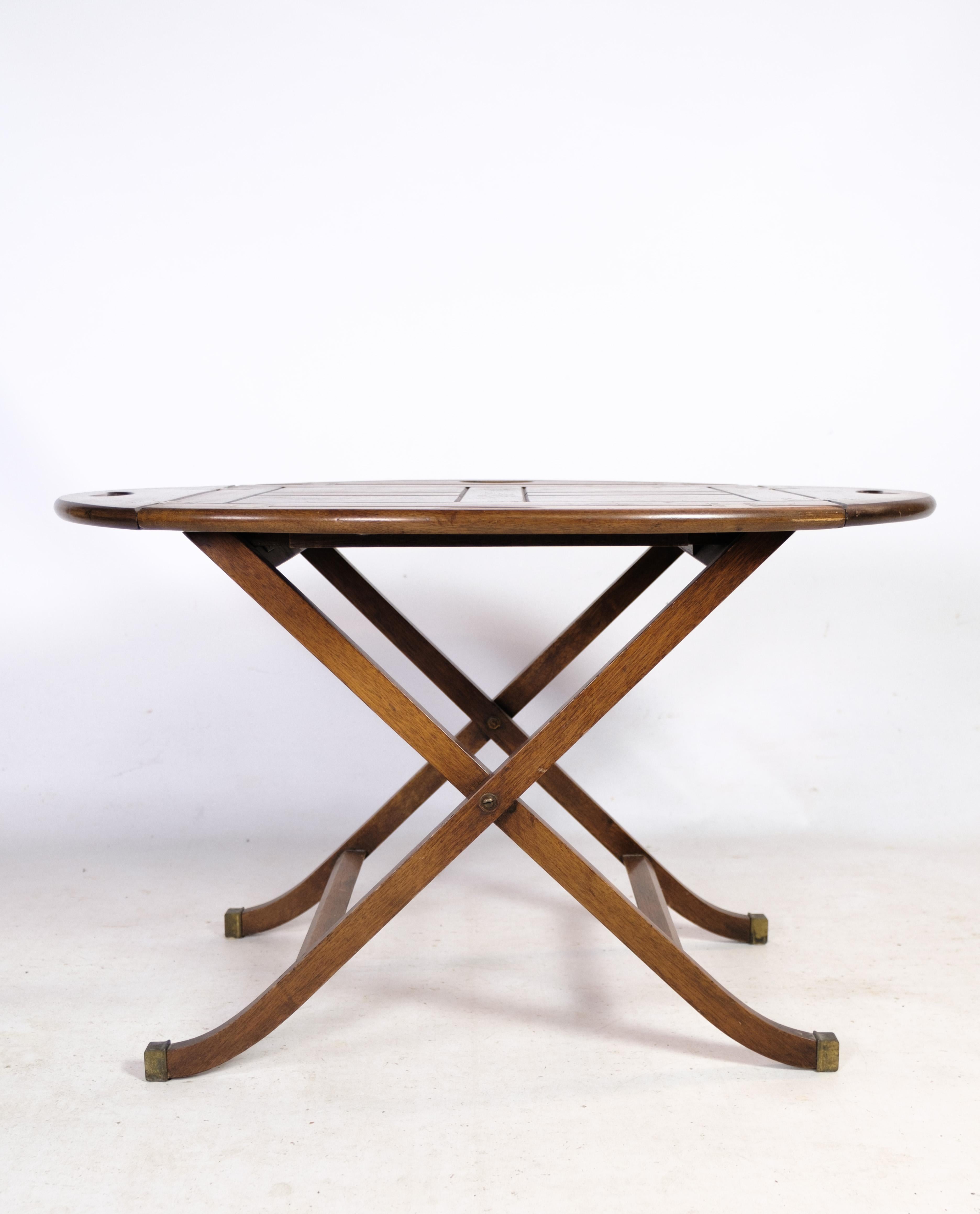 Scandivian Modern Butler Table in Mahogany, 1950 In Good Condition In Lejre, DK