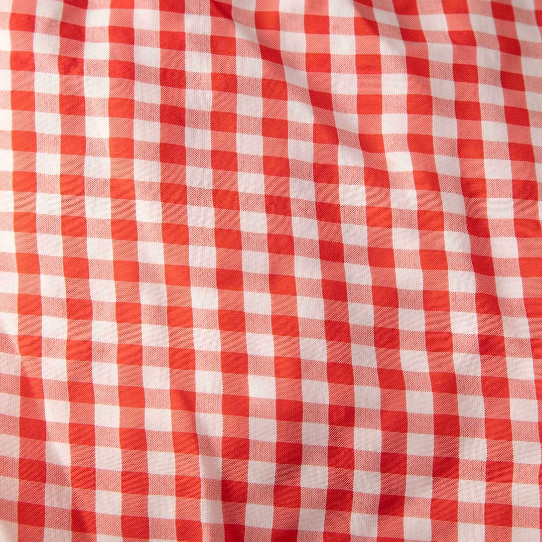 Women's Scanlan & Theodore Red Top & Skirt Gingham Co-ord Size S