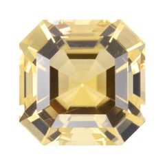 Scapolite Ring Gem 14.21 Carat Asscher Cut Unmounted Loose Gemstone