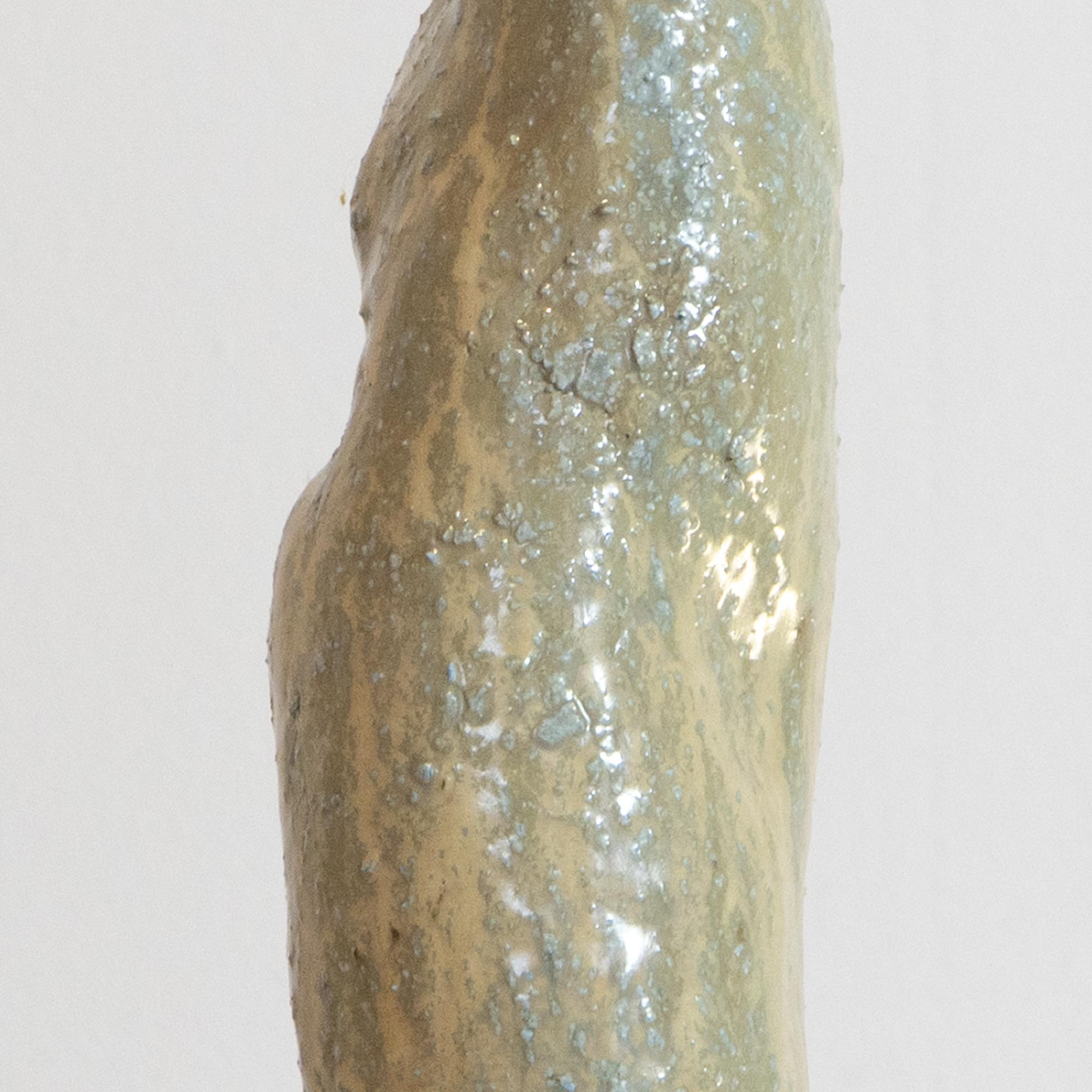 Baseball Cap Extravagant Series High-Fired Glazed Ceramic Figurative Sculpture For Sale 1