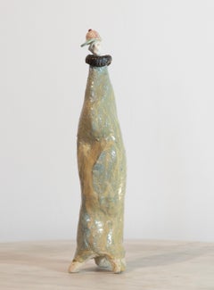 Scultura figurativa in ceramica smaltata ad alta temperatura della serie Extravagant di Baseball CAP