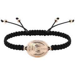 Scarab-Armband aus 18 Karat Roségold mit 68 cognacfarbenen Diamanten 0,39 Karat