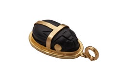 Scarab Pendant 14 Karat Yellow Gold