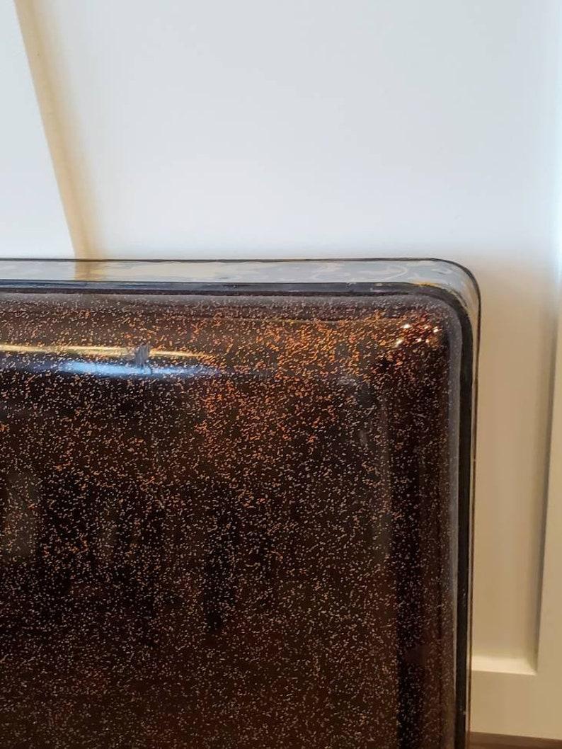 Scarce 17th Century Japanese Lacqueurware Ebonized Tray Table In Good Condition In Forney, TX