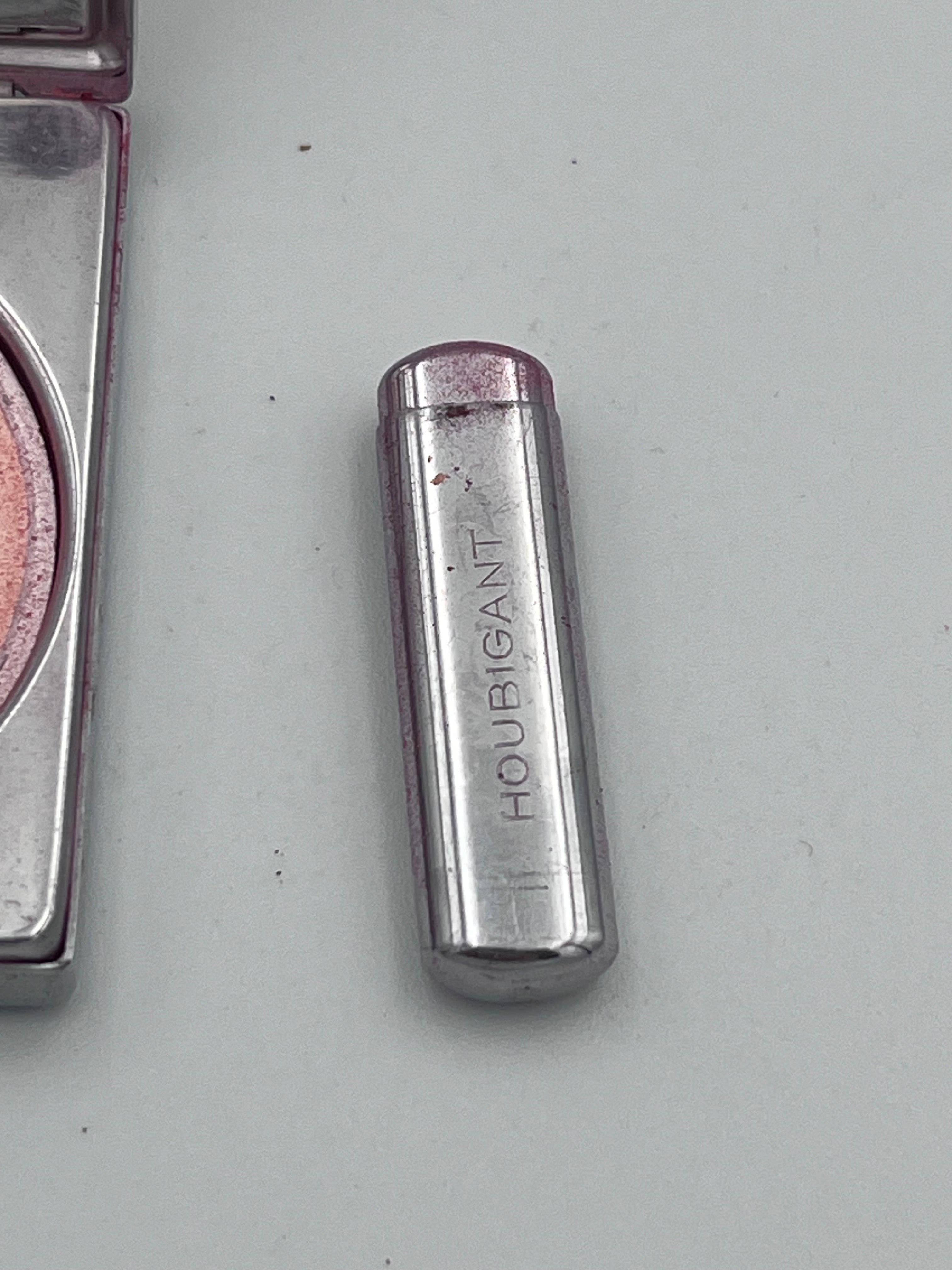 Scarce 1931 Houbigant Art Deco Triple Compact Vanity in Orange Yellow and Black For Sale 5