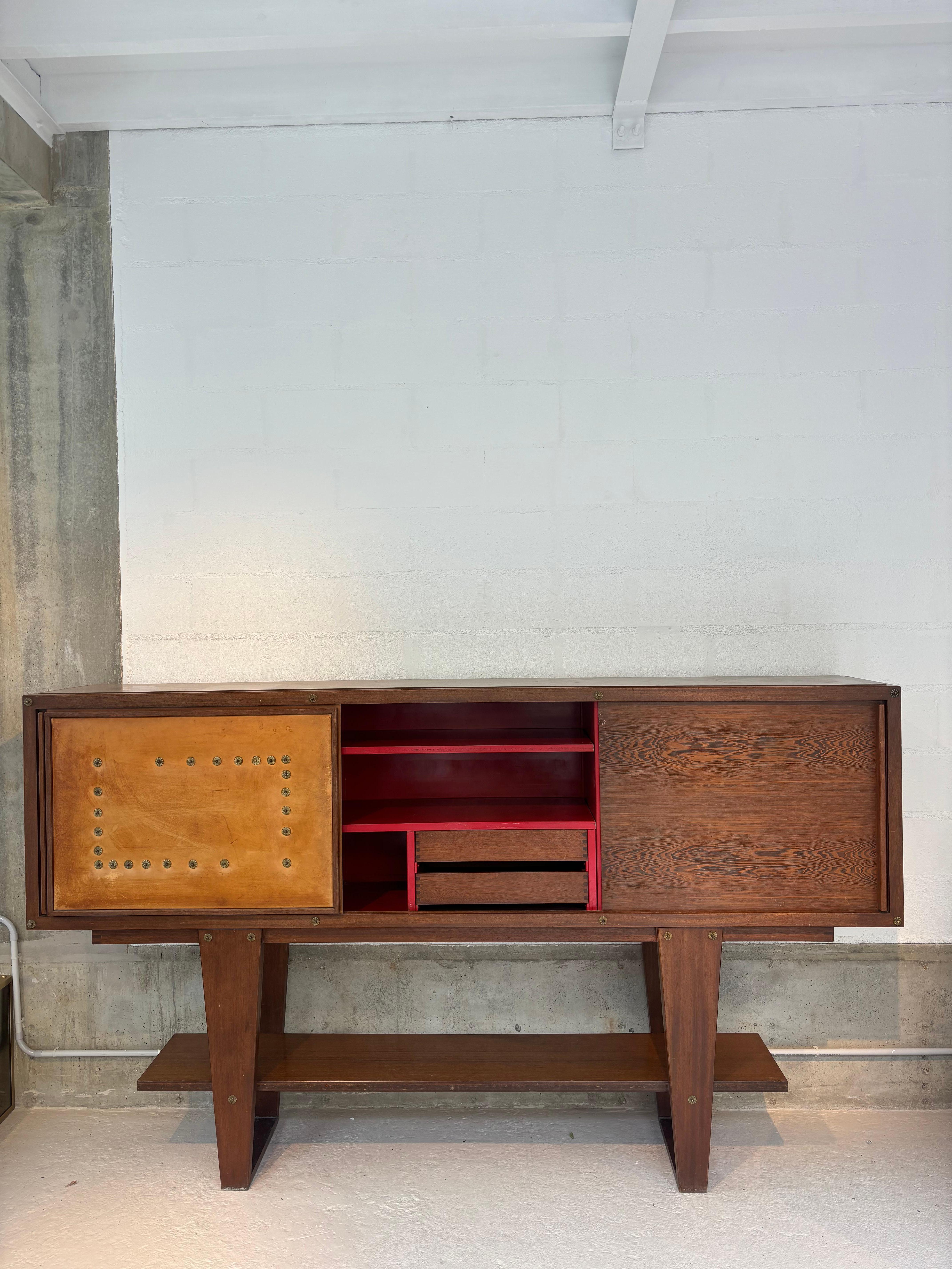 Rare et grand buffet Andre Sornay en vente 4