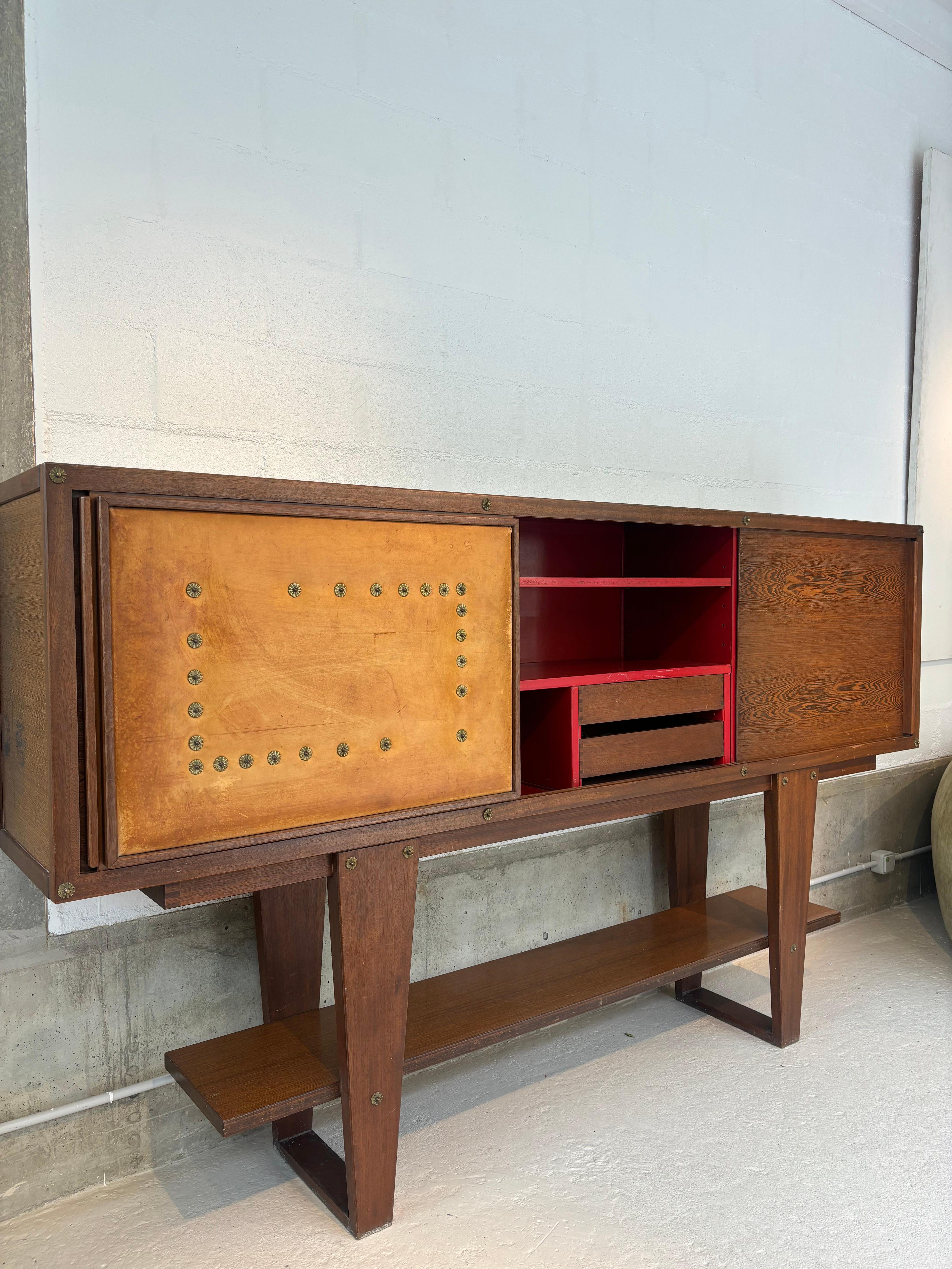 Rare et grand buffet Andre Sornay en vente 9