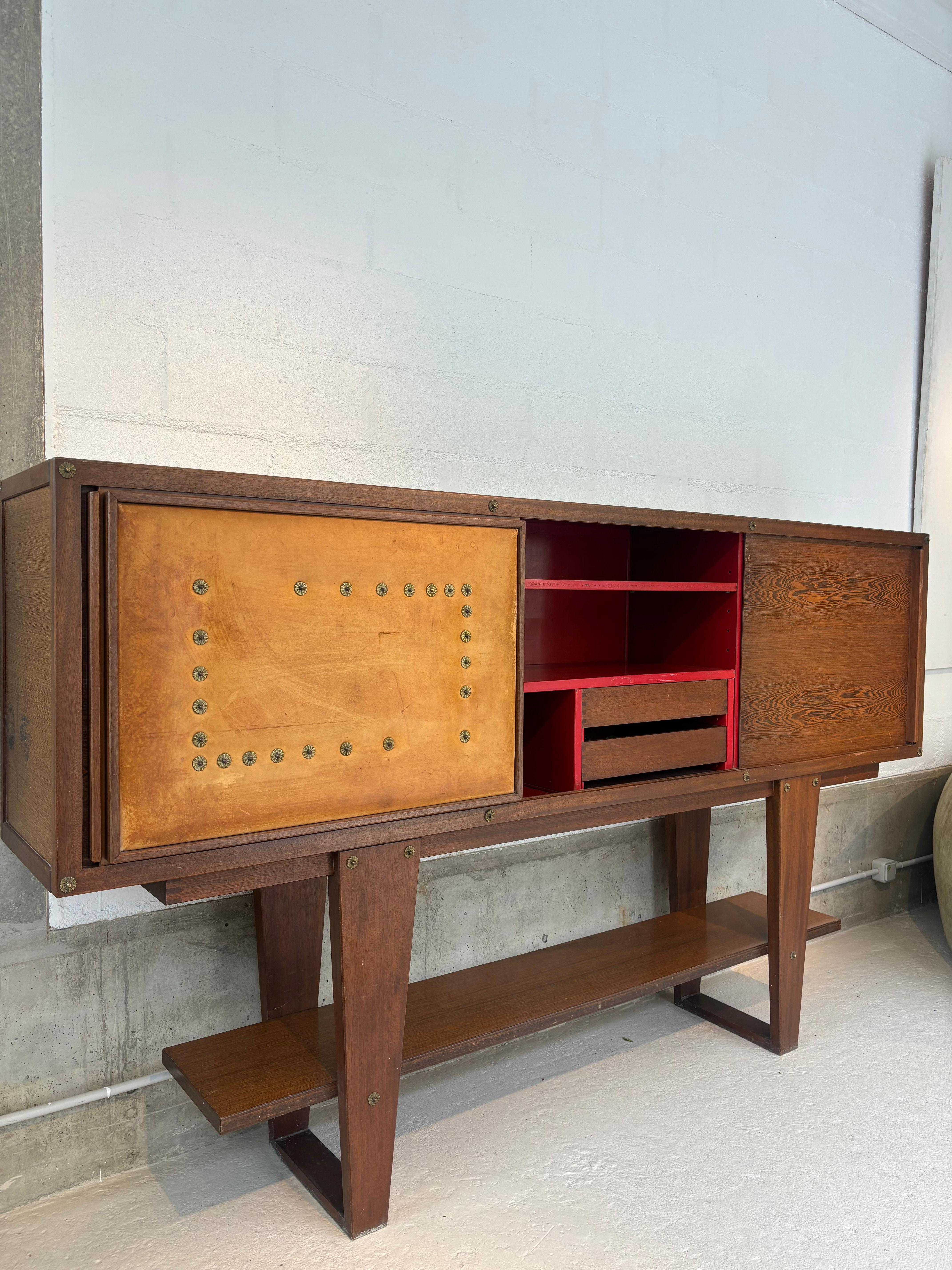 Rare et grand buffet Andre Sornay en vente 10