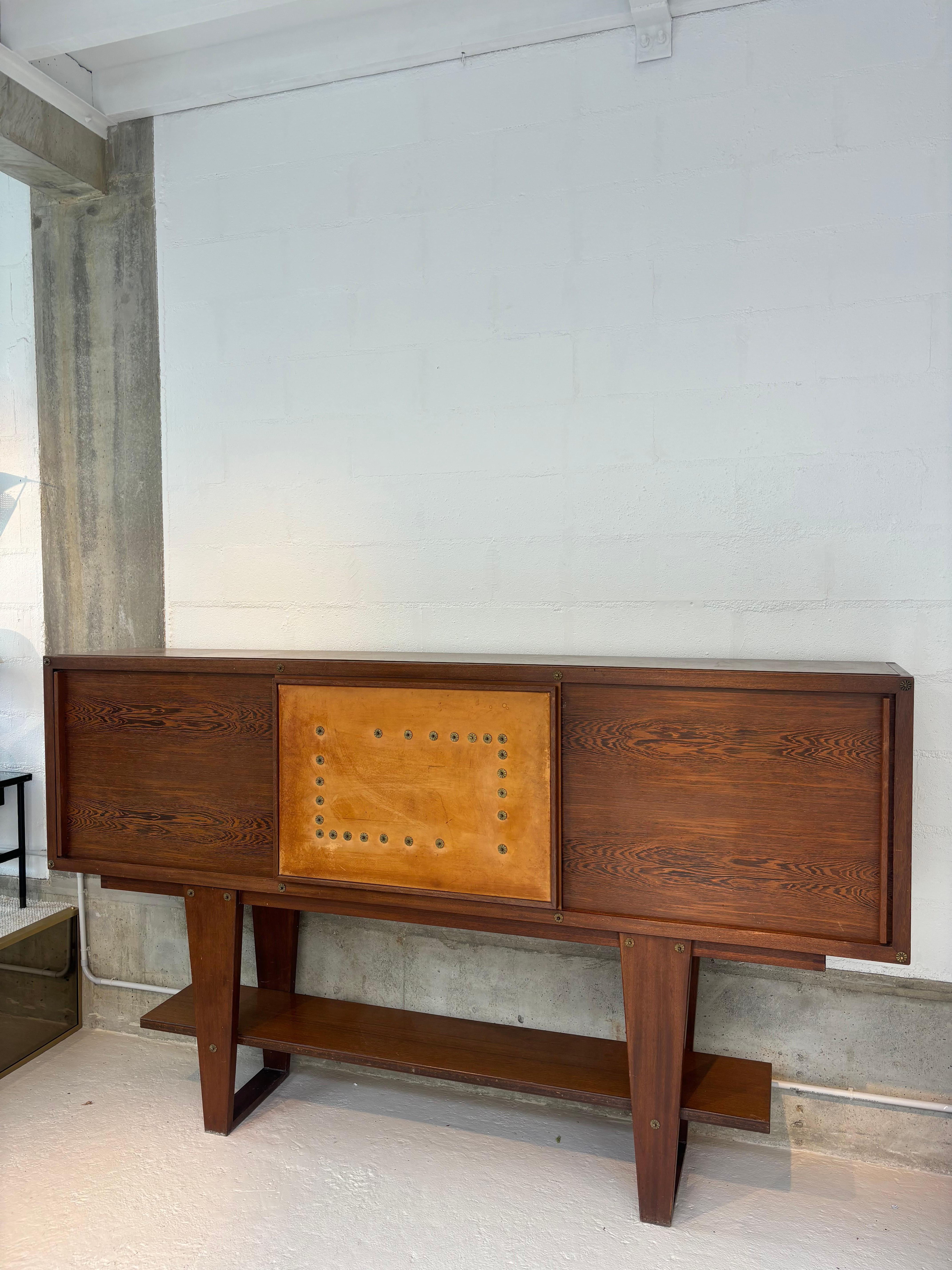 Rare et grand buffet Andre Sornay Bon état - En vente à SAINT-OUEN-SUR-SEINE, FR