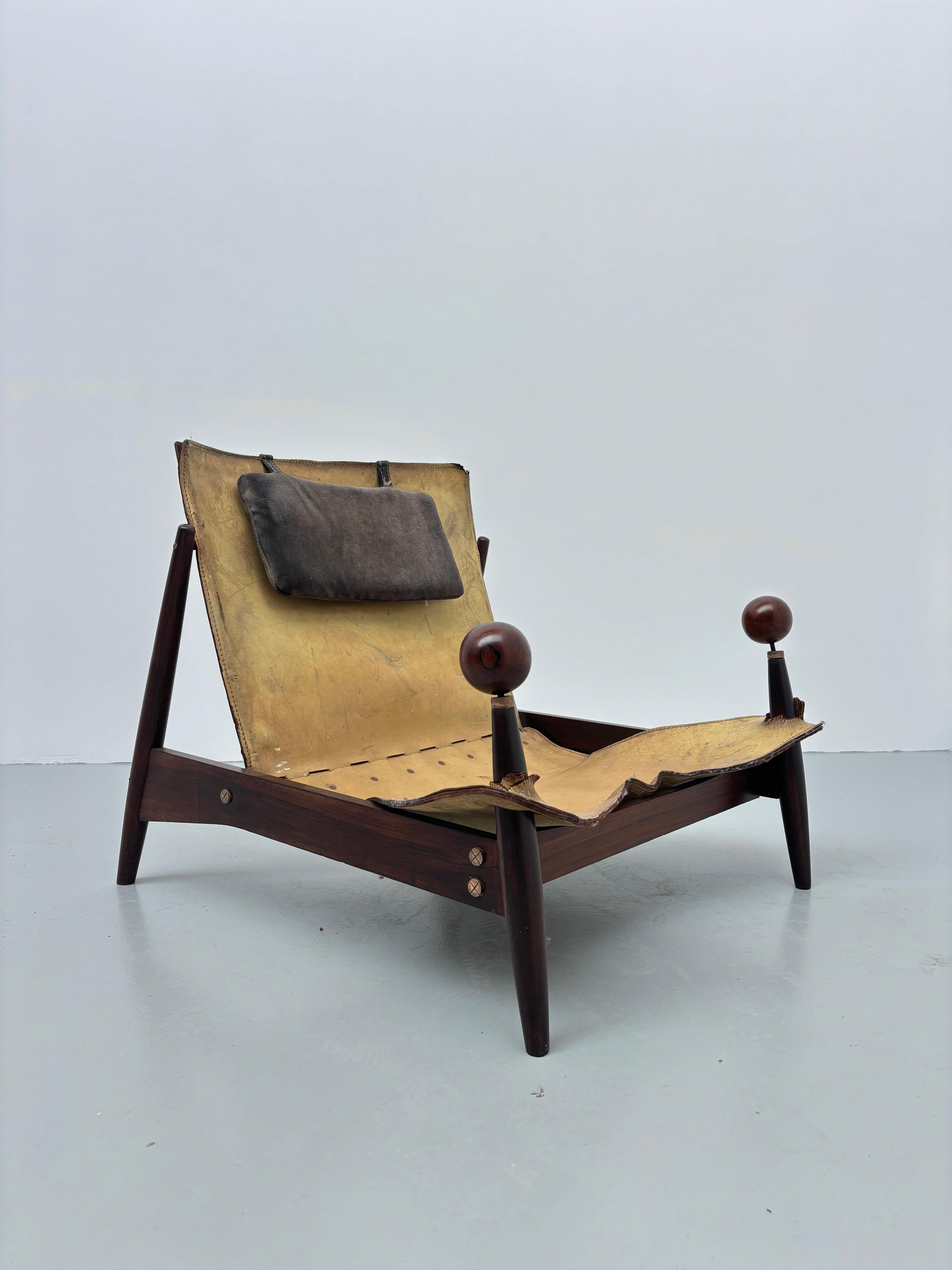 Brazilian Scarce and original Liceu De Artes armchairs For Sale