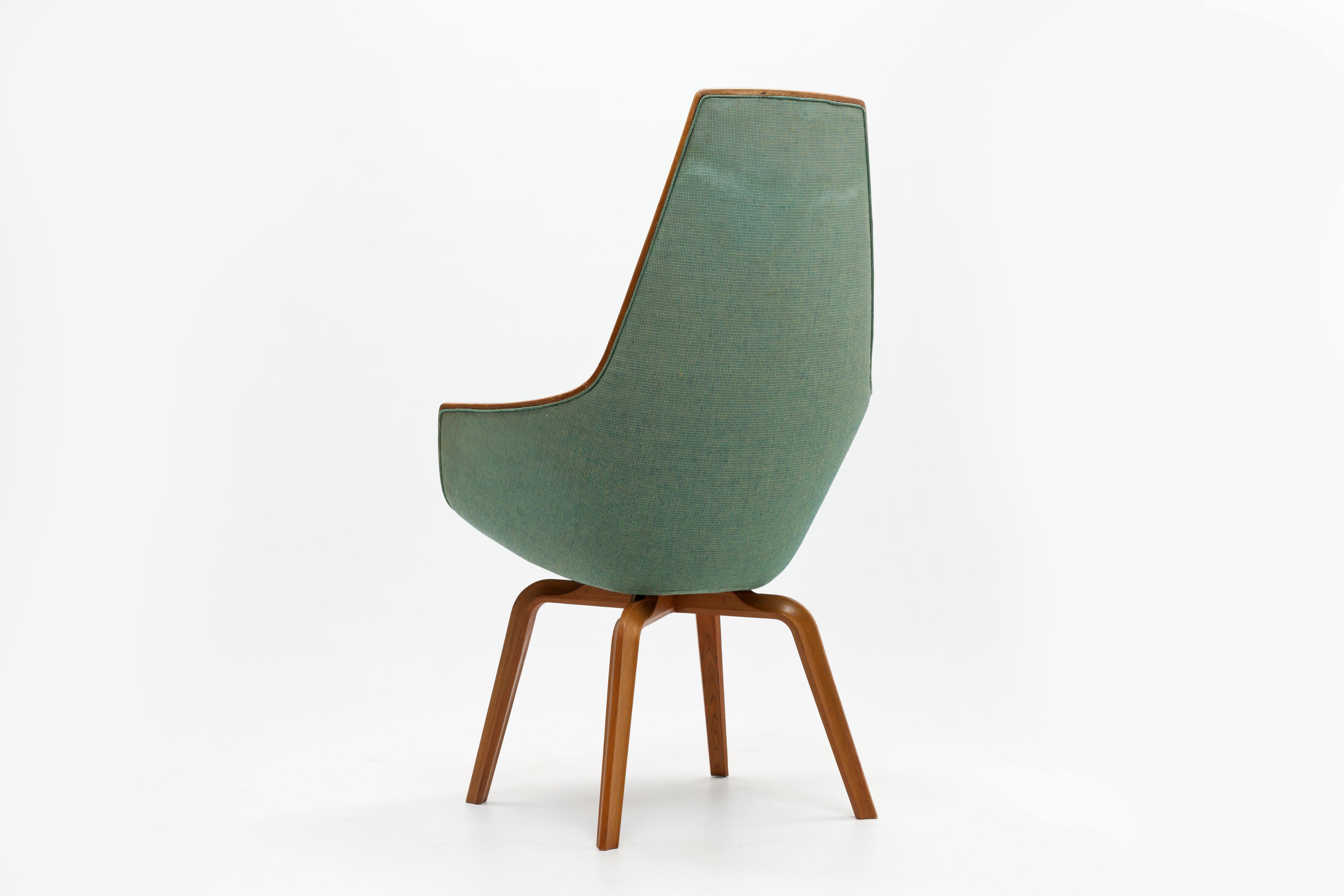 Mid-20th Century Scarce Arne Jacobsen Giraffe Chair by Fritz Hansen Denmark, 1959