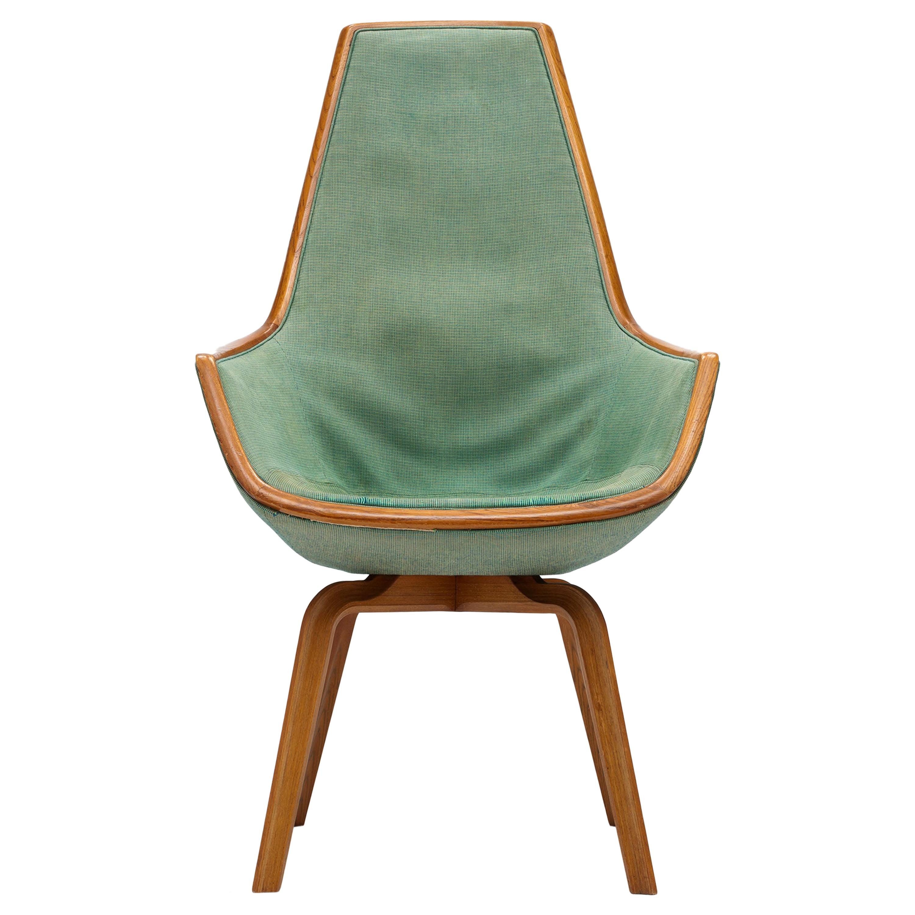 Scarce Arne Jacobsen Giraffe Chair by Fritz Hansen Denmark, 1959