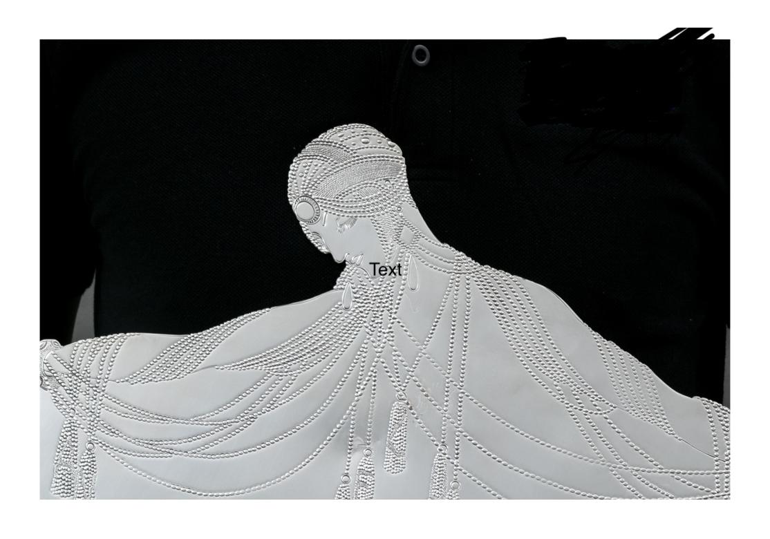 Scarce Art Deco Style Erte Silverplate Footed Tray For Sale 3