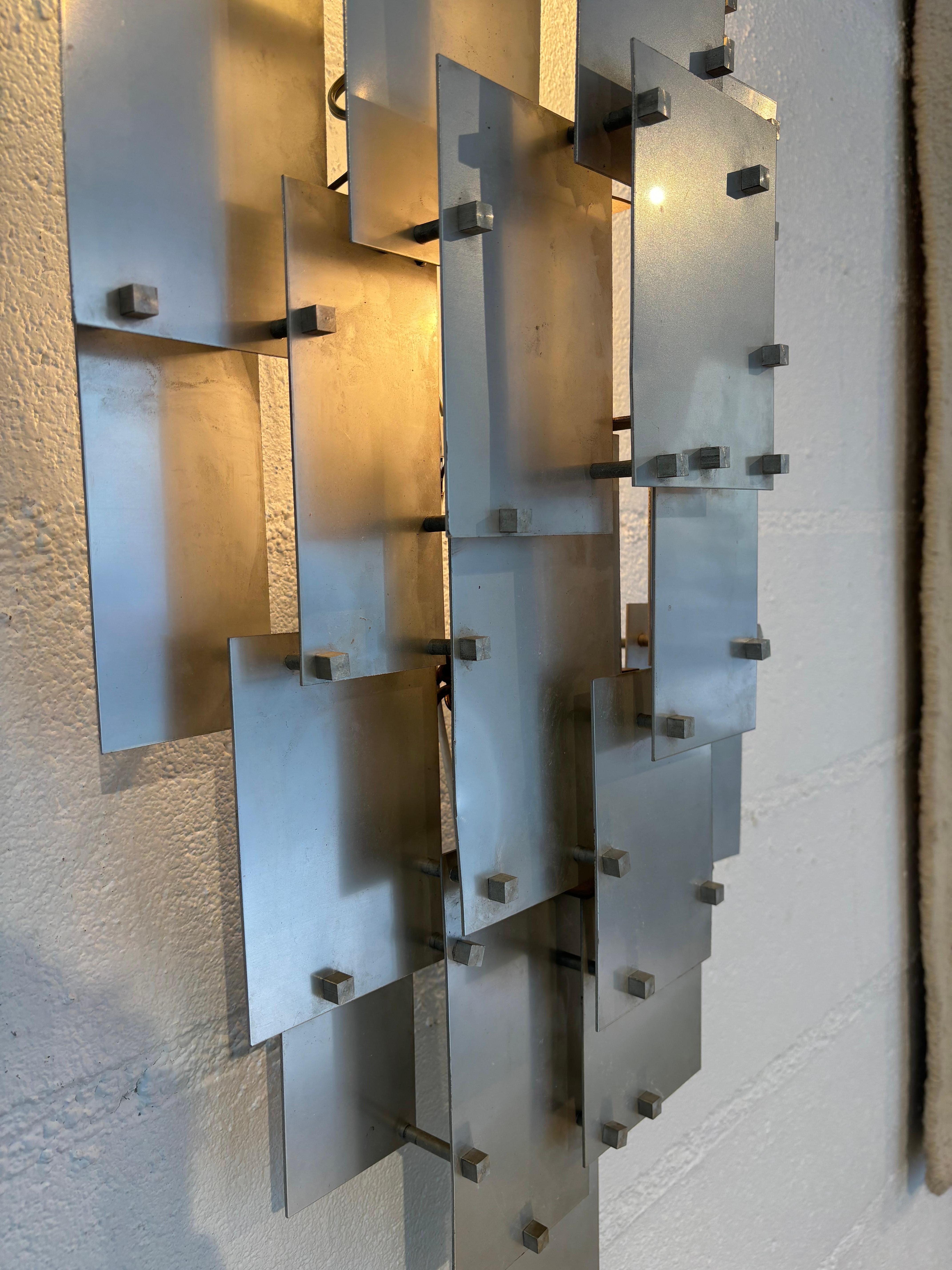Escaso candelabro Auguste Fix finales del siglo XX en venta