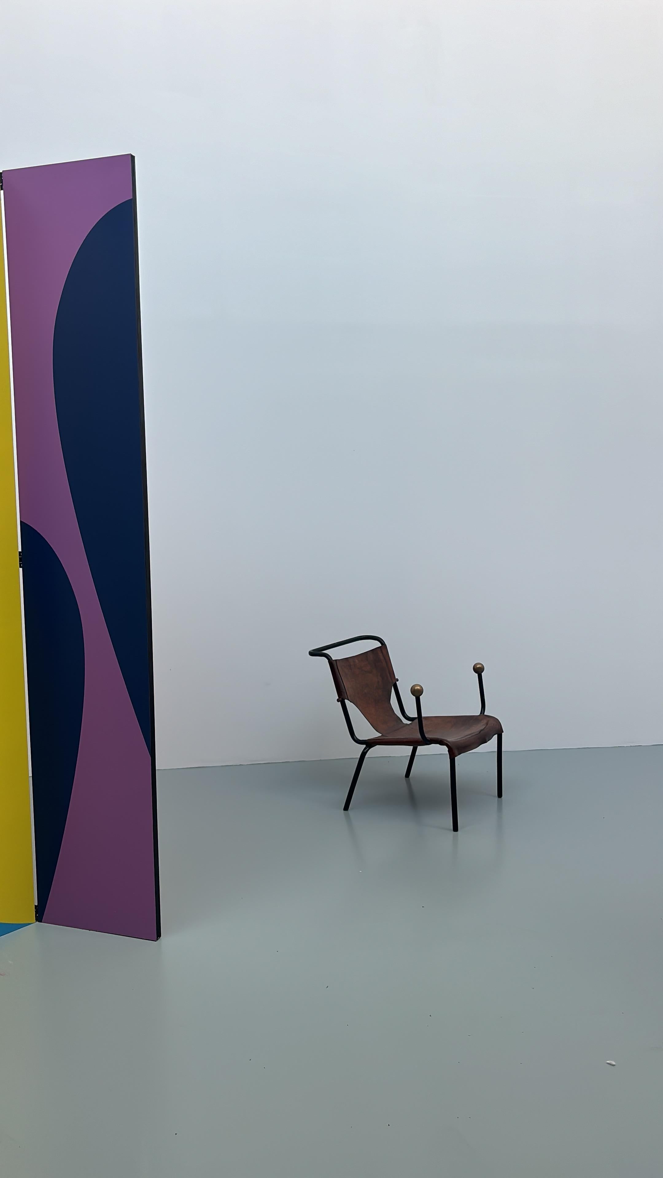 Seltener Bola-Stuhl von Lina Bo Bardi, frühe Ausgabe im Zustand „Gut“ im Angebot in SAINT-OUEN-SUR-SEINE, FR
