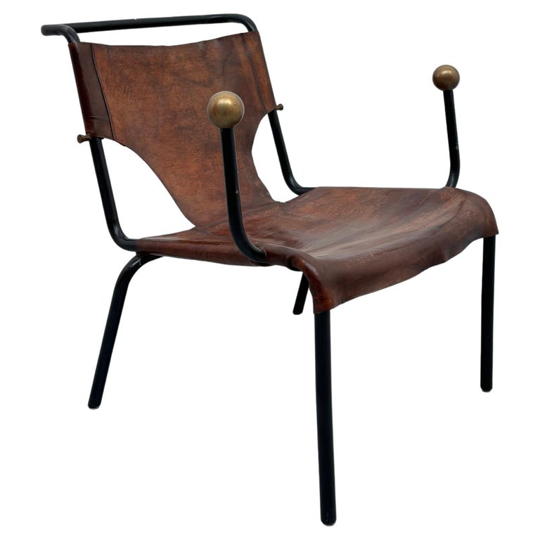 Scarce bola chair by Lina Bo bardi, early edition For Sale at 1stDibs