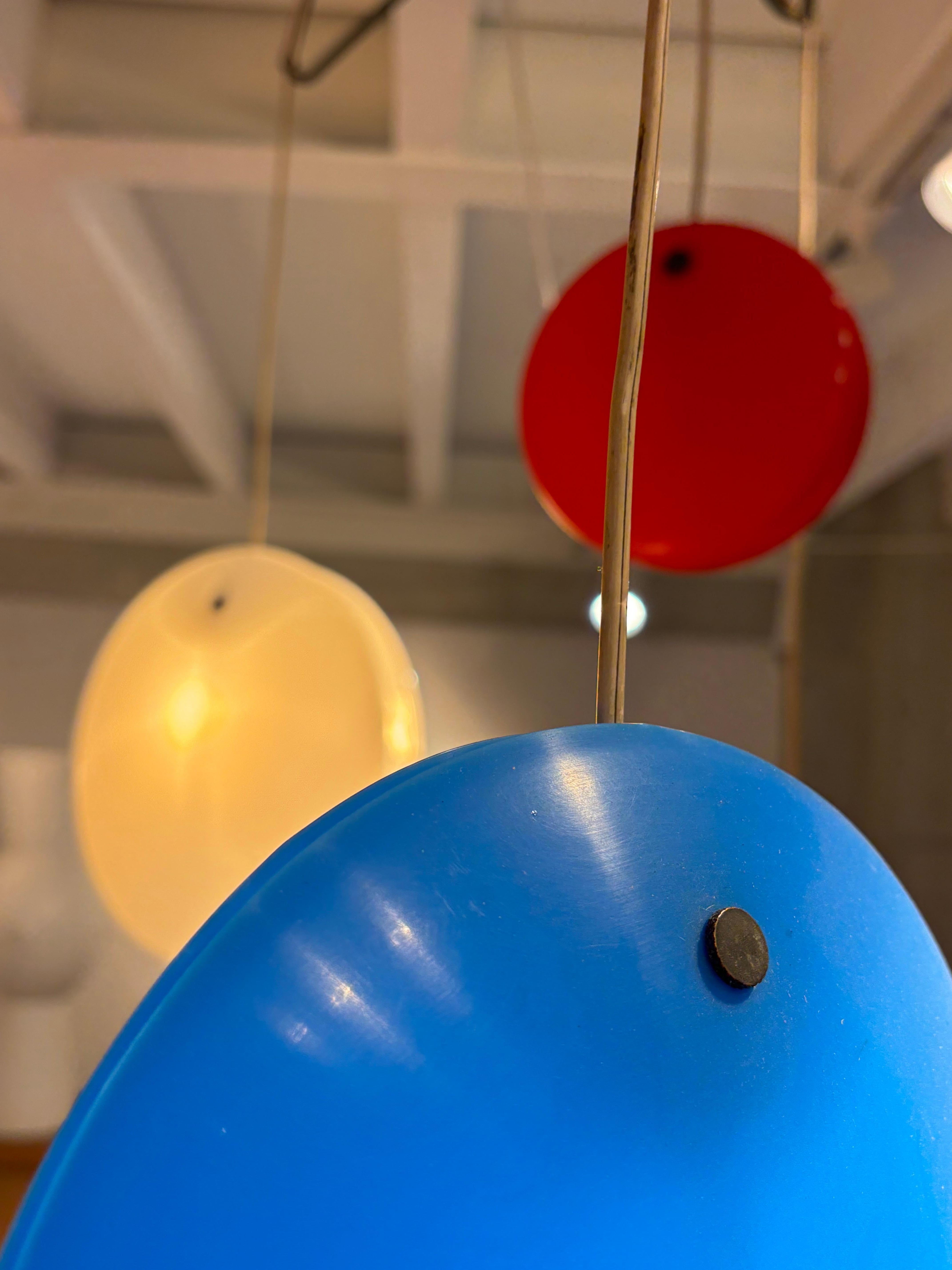 Scarsa lampada da soffitto Jo-Jo o 2072 di Gino Sarfatti in vendita 3