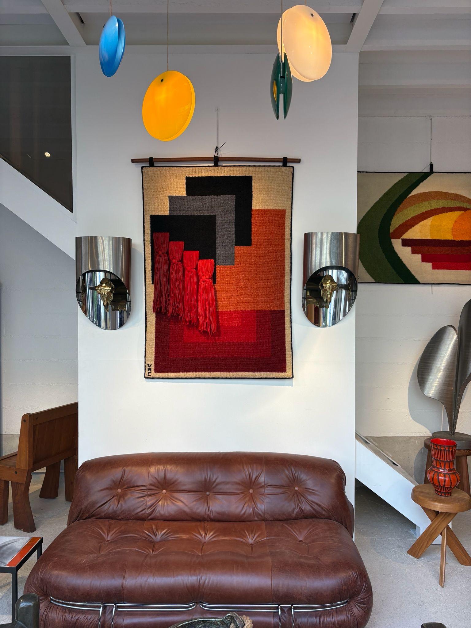 Scarsa lampada da soffitto Jo-Jo o 2072 di Gino Sarfatti in vendita 6