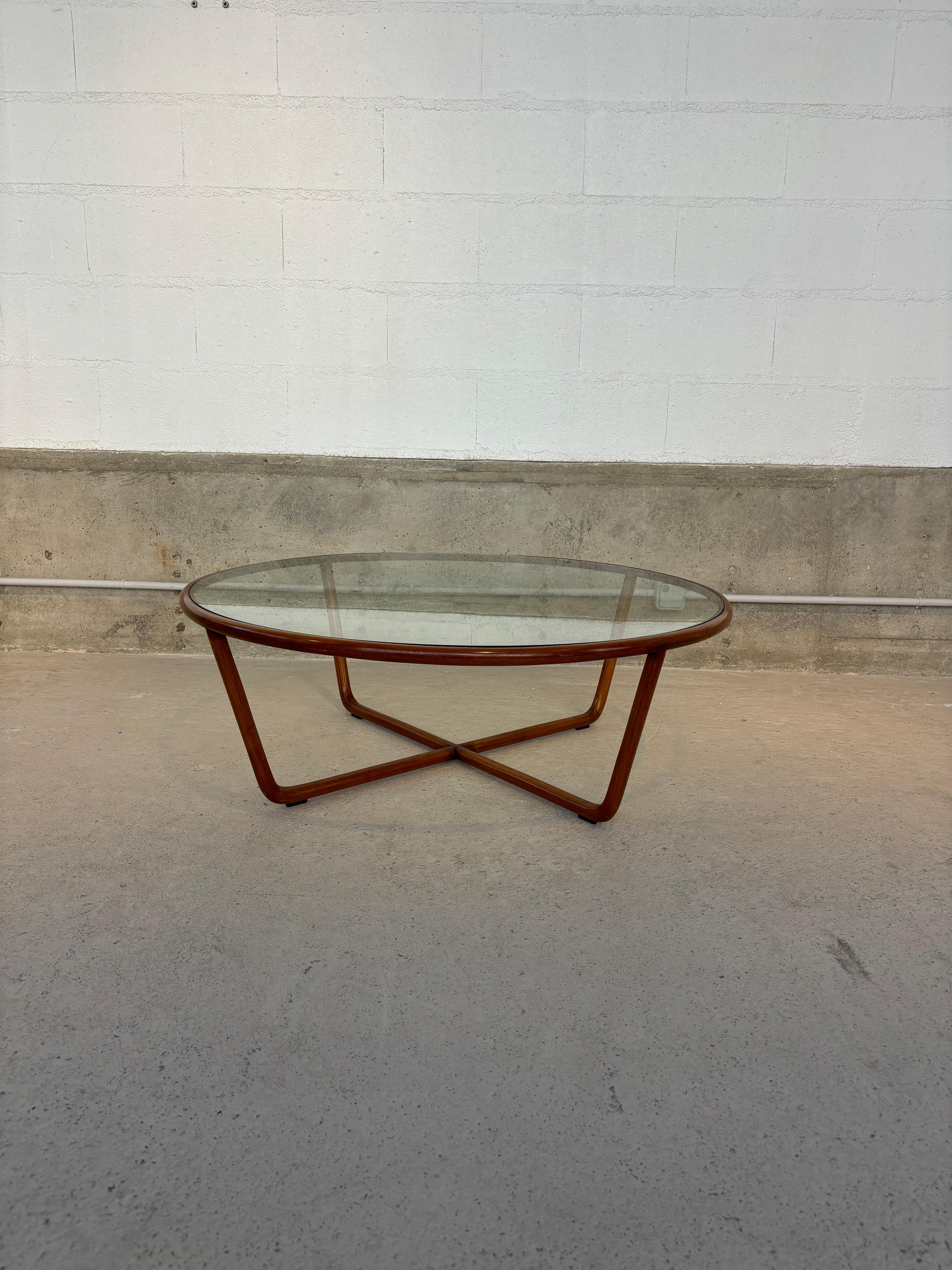Rare table basse de Joaquim Tenreiro Bon état - En vente à SAINT-OUEN-SUR-SEINE, FR
