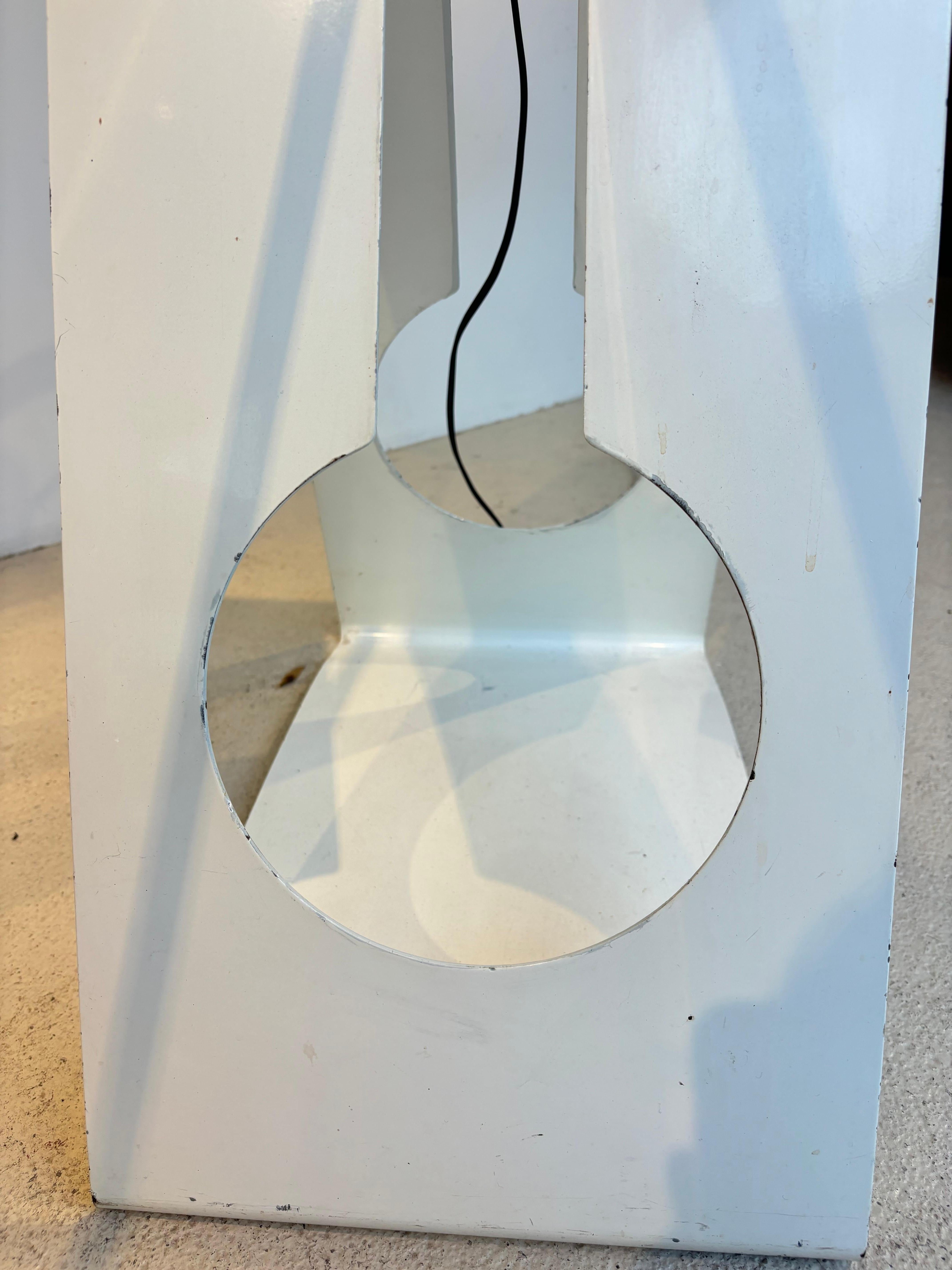 Scarce floorlamp by Sabine Charoy for Verre et Lumières. en vente 6