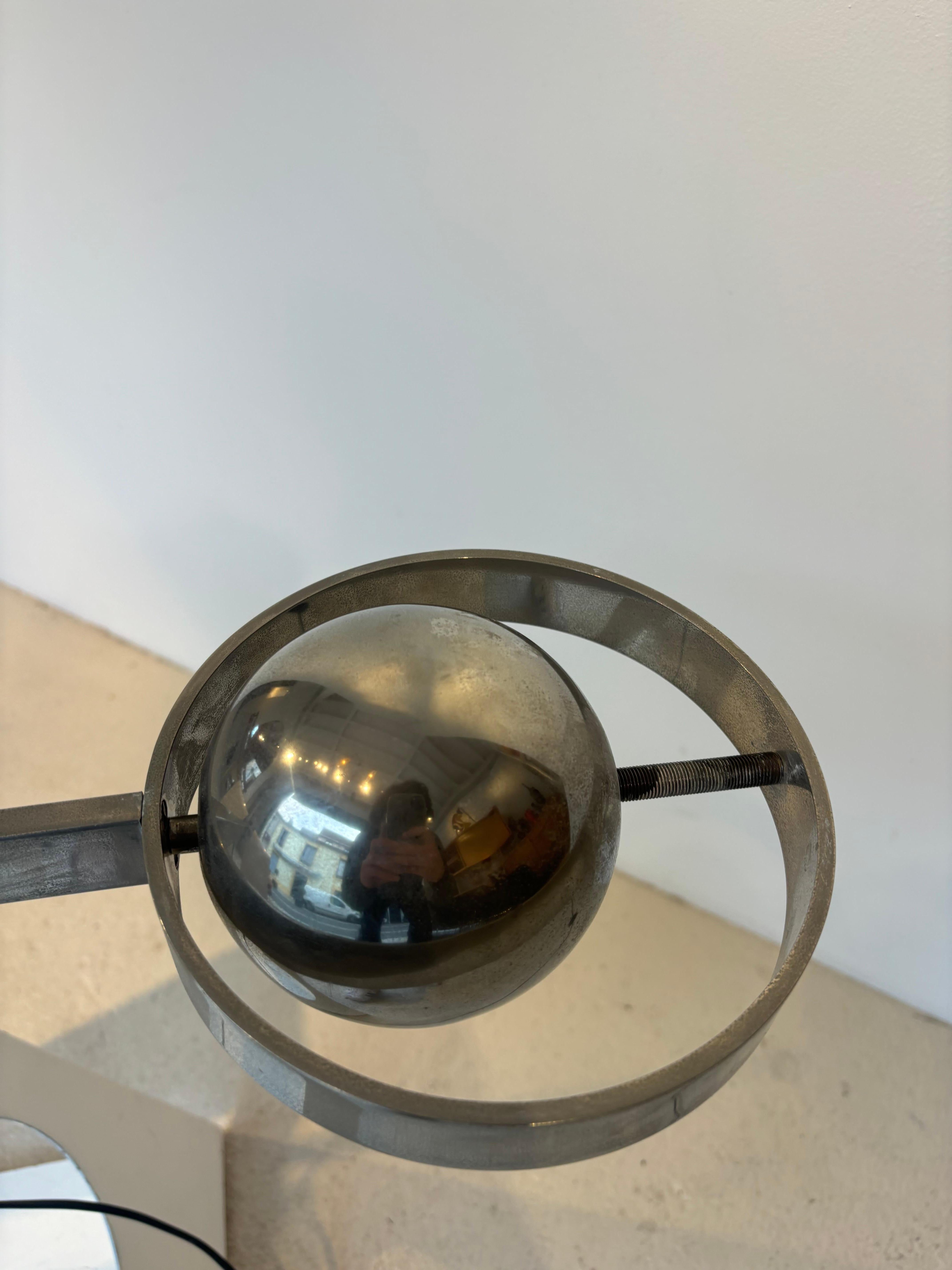 Scarce floorlamp by Sabine Charoy for Verre et Lumières. en vente 10