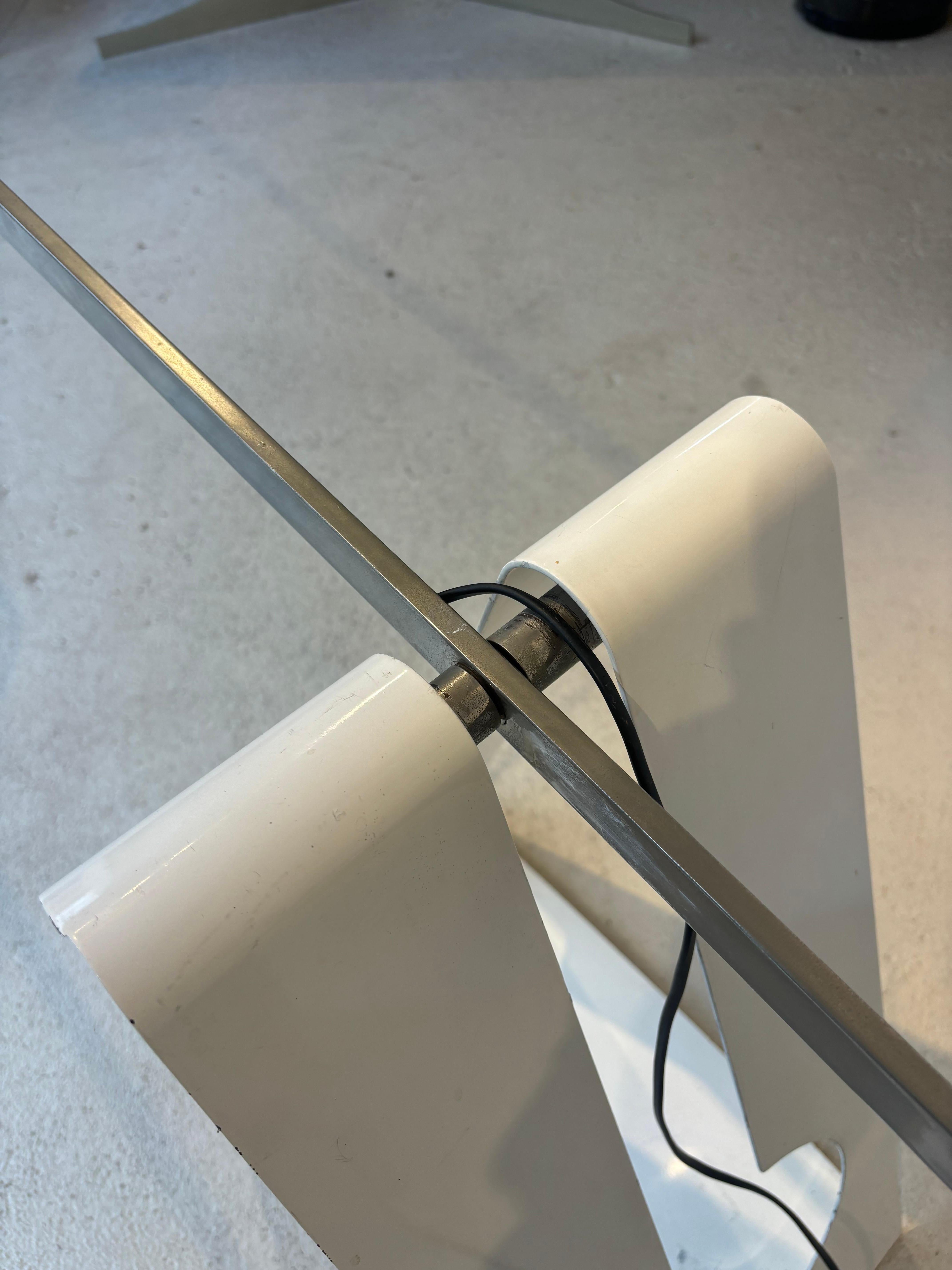 Scarce floorlamp by Sabine Charoy for Verre et Lumières. en vente 12