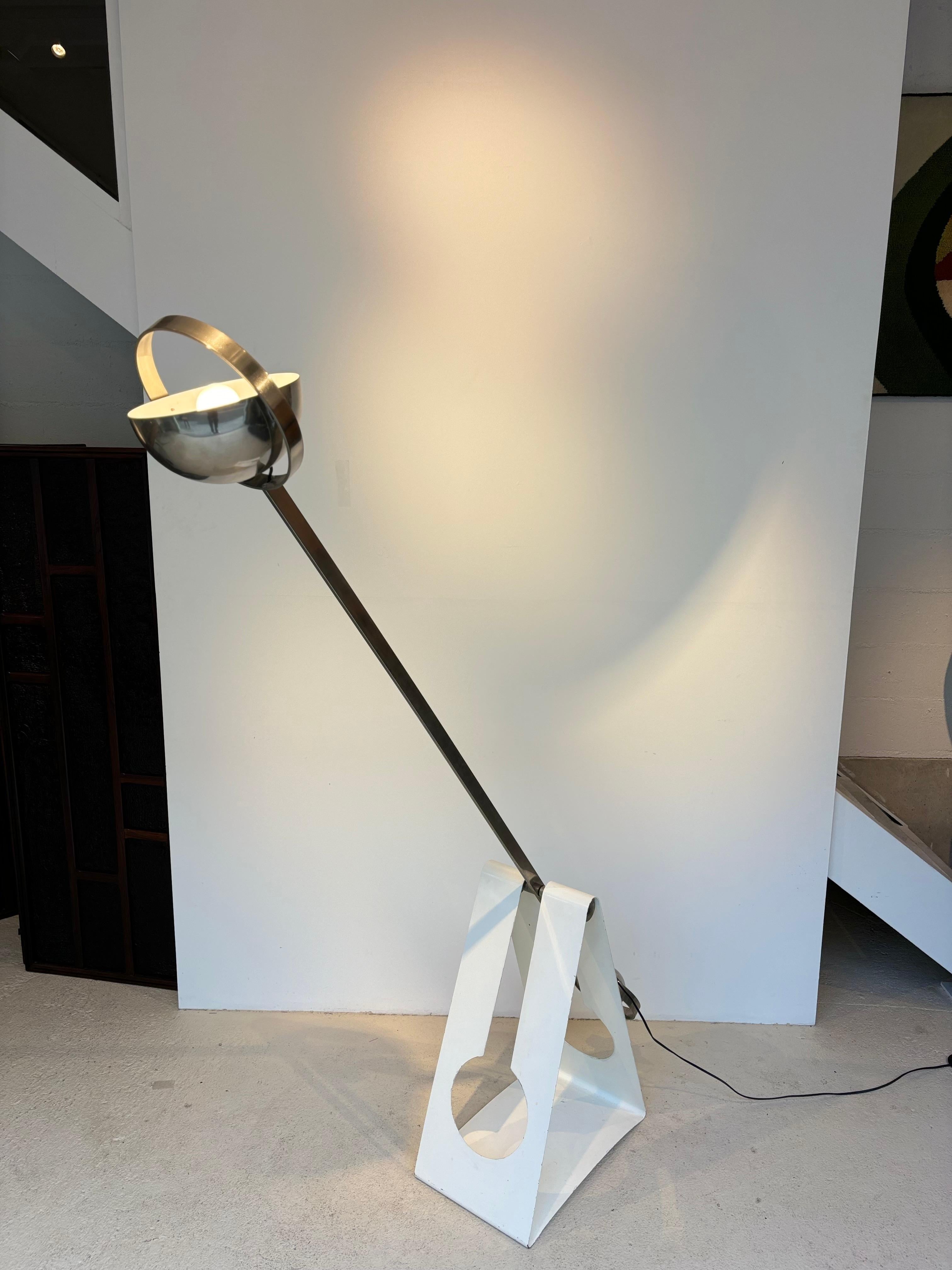 Moderne Scarce floorlamp by Sabine Charoy for Verre et Lumières. en vente