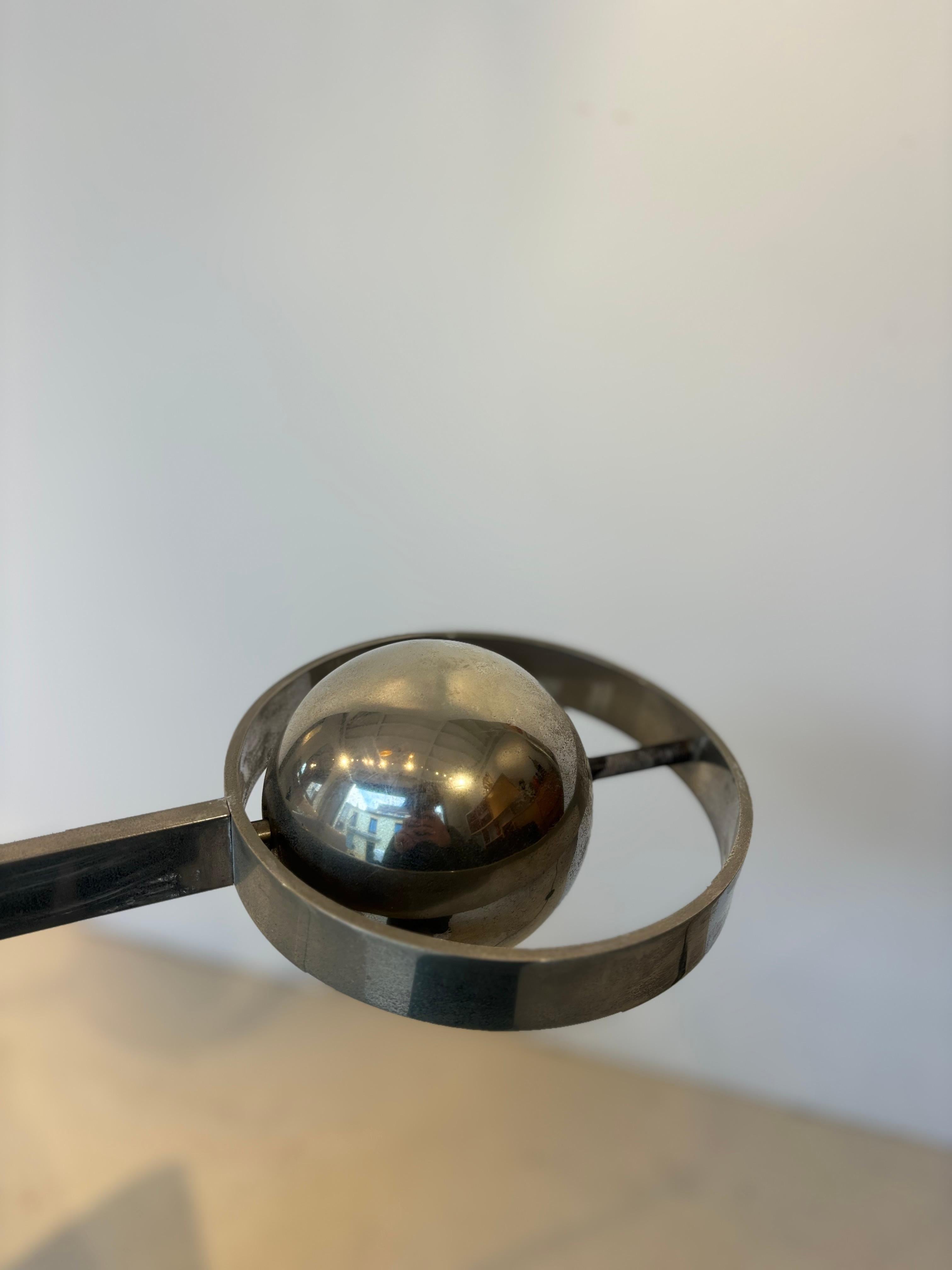 Scarce floorlamp by Sabine Charoy for Verre et Lumières. en vente 2
