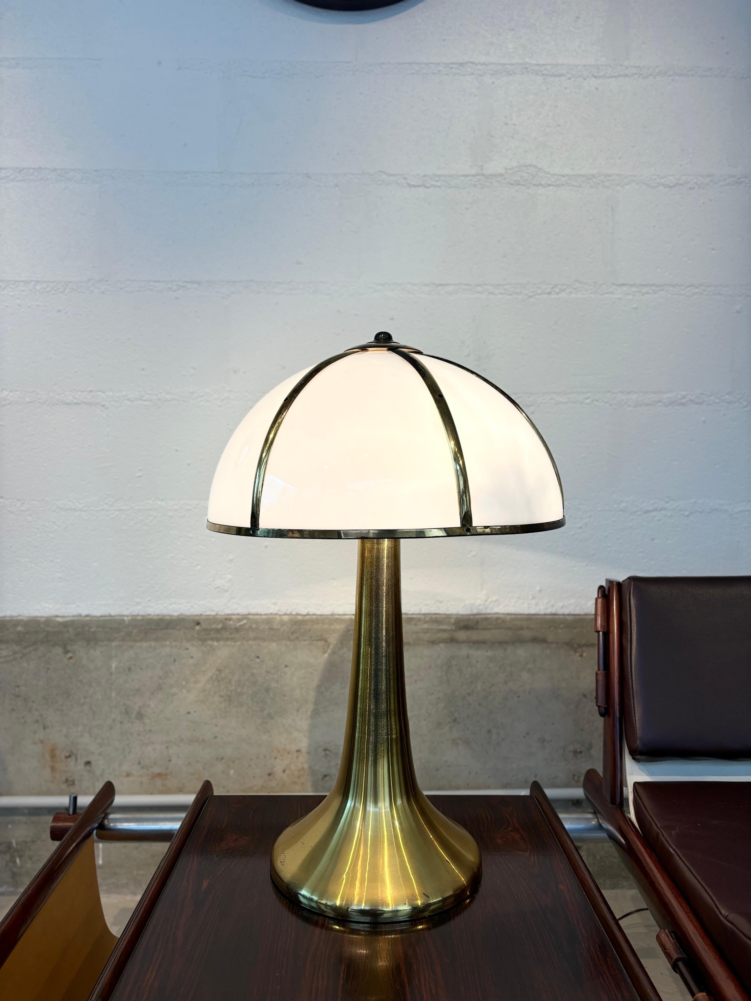 Italian Scarce Fungo lamp by Gabriella Crespi For Sale