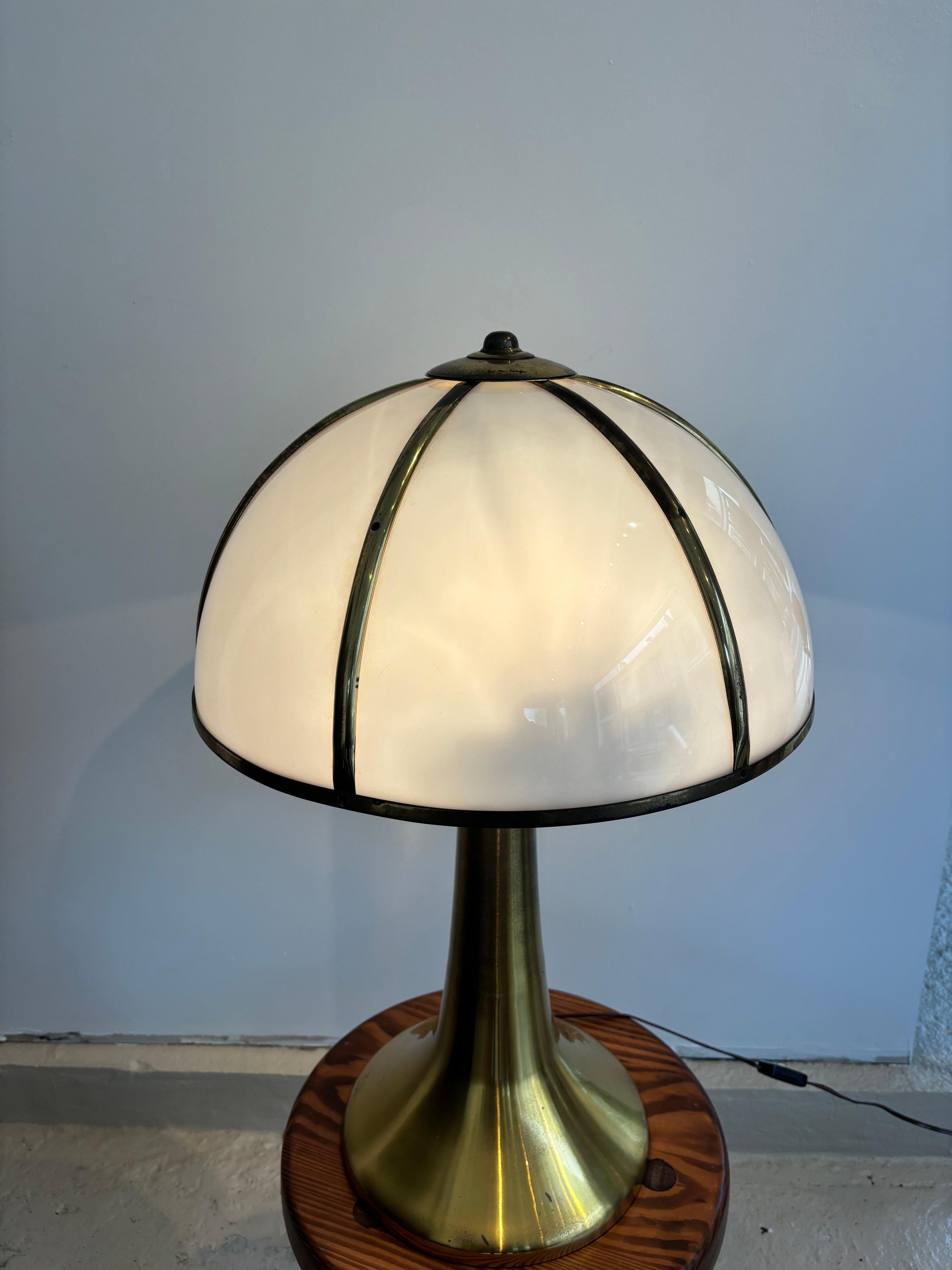 Late 20th Century Scarce Fungo lamp by Gabriella Crespi For Sale