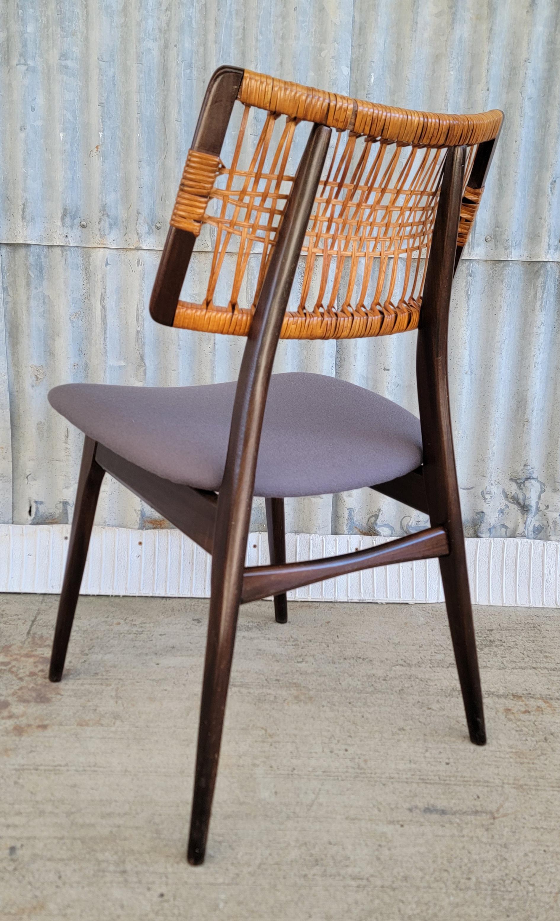 American Scarce Heywood Wakefield Dining Chair For Sale