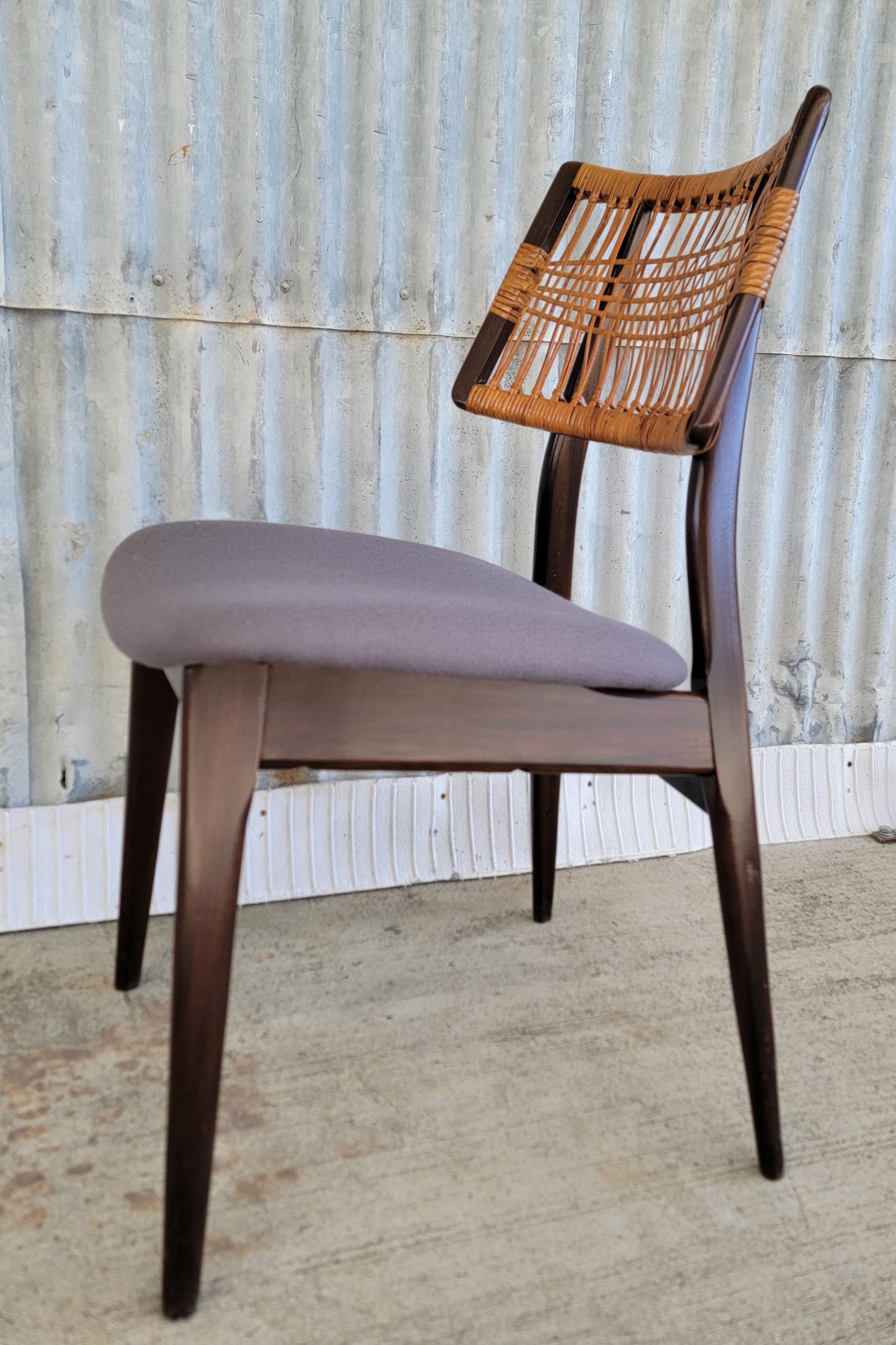 20th Century Scarce Heywood Wakefield Dining Chair For Sale
