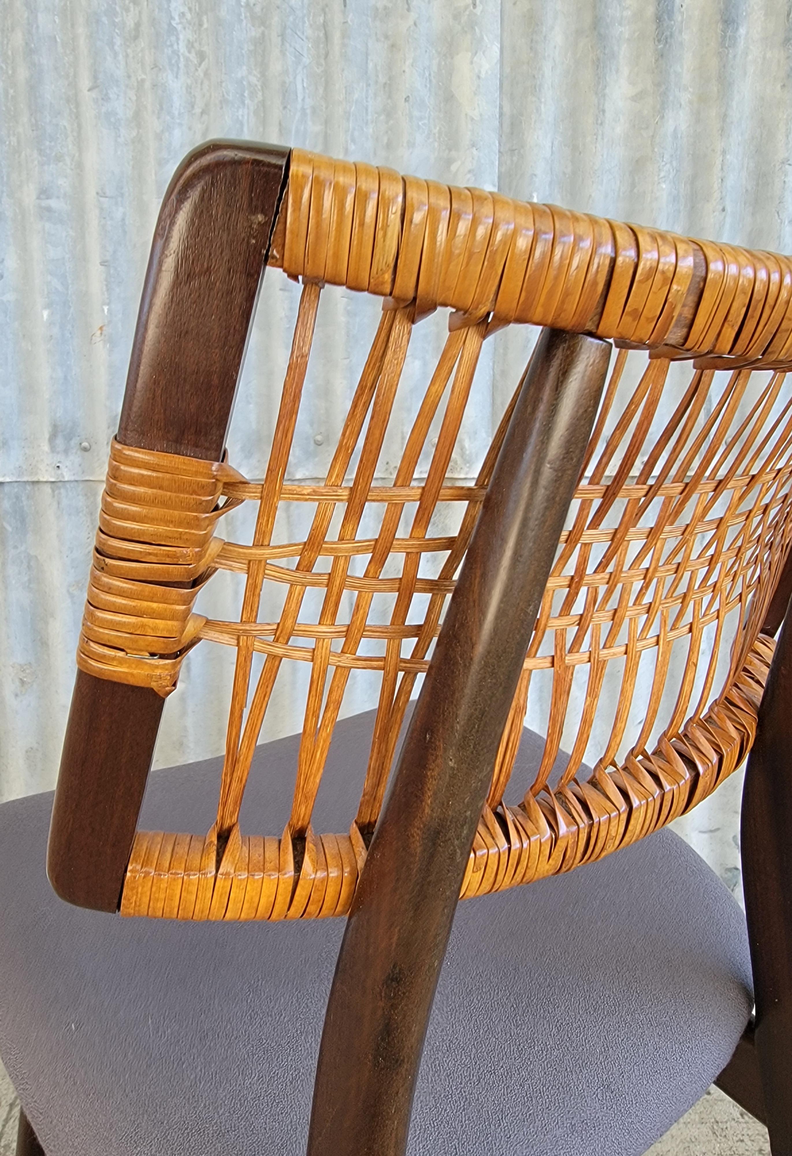 Scarce Heywood Wakefield Dining Chair For Sale 1