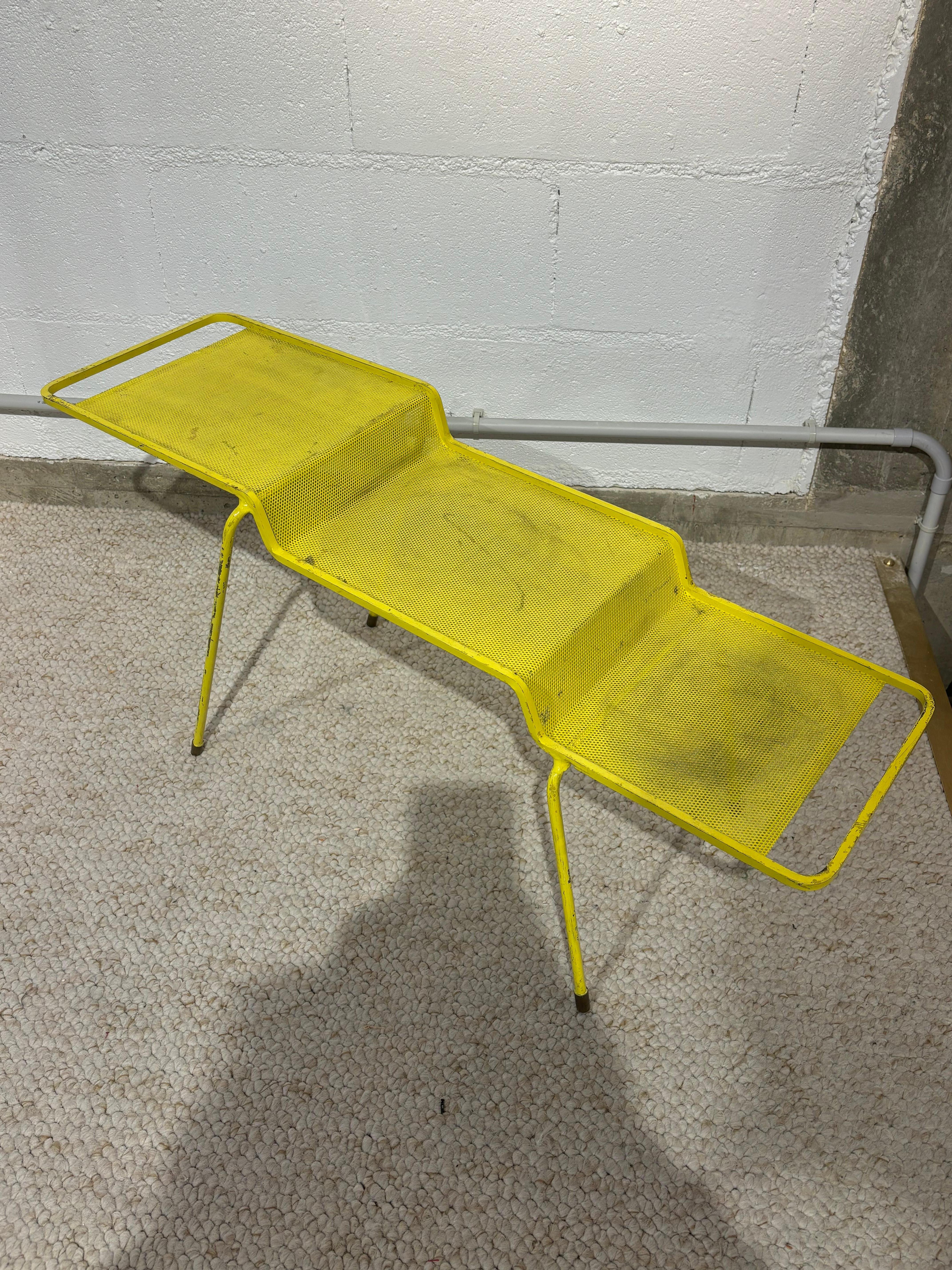 Scarce java side table by Mathieu Matégot im Angebot 5