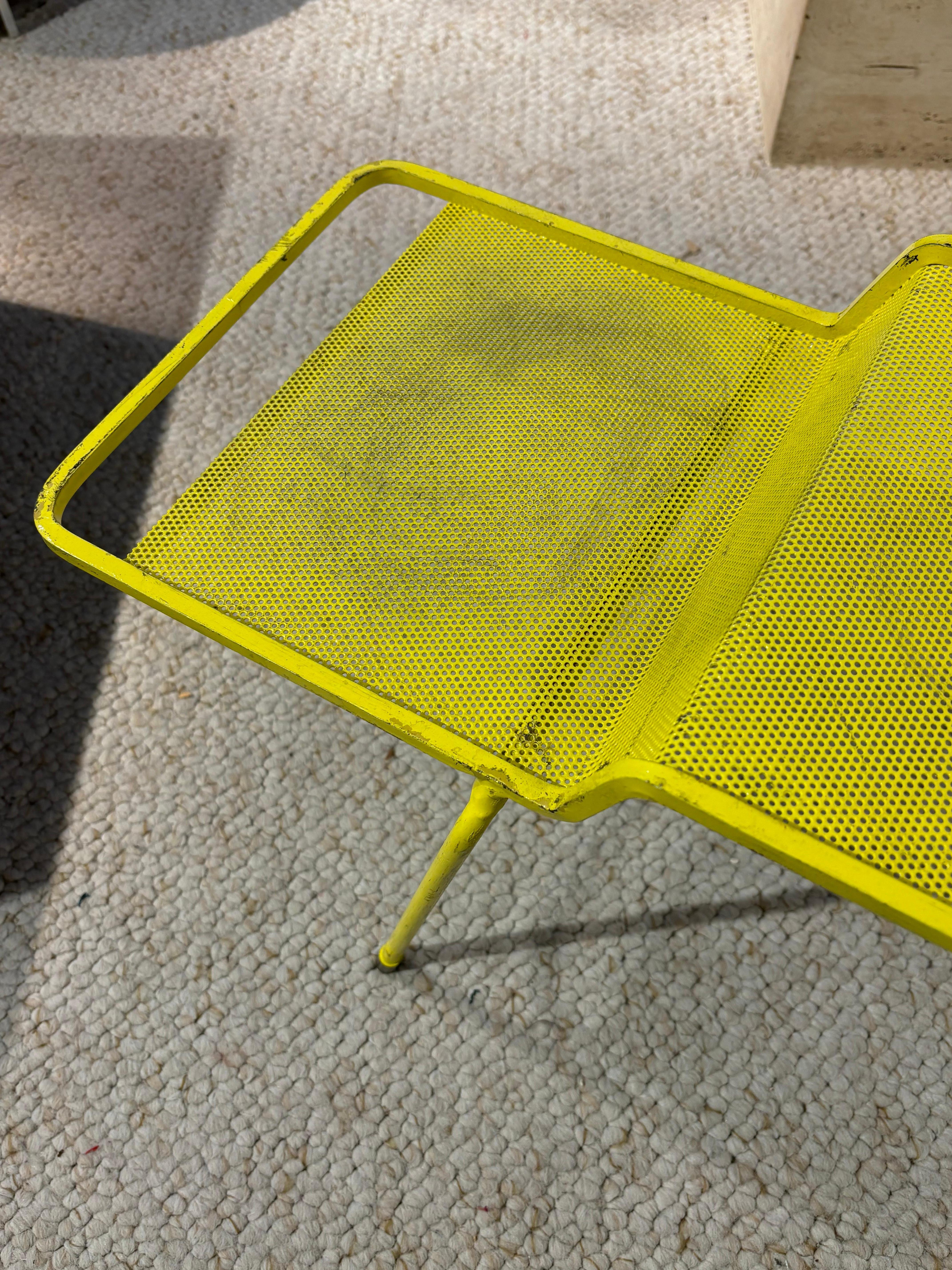 Scarce java side table by Mathieu Matégot im Angebot 6