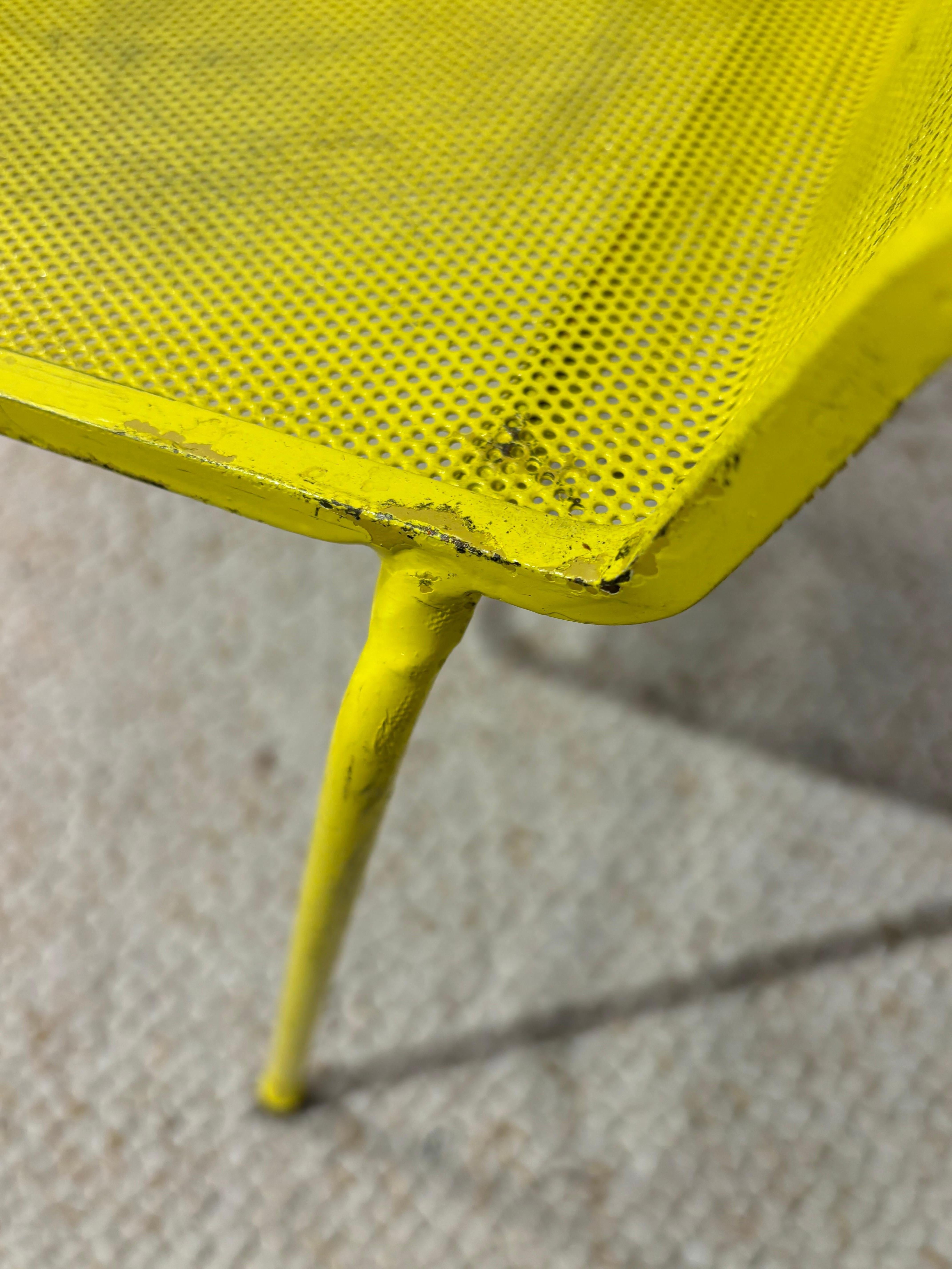 Scarce java side table by Mathieu Matégot im Angebot 7