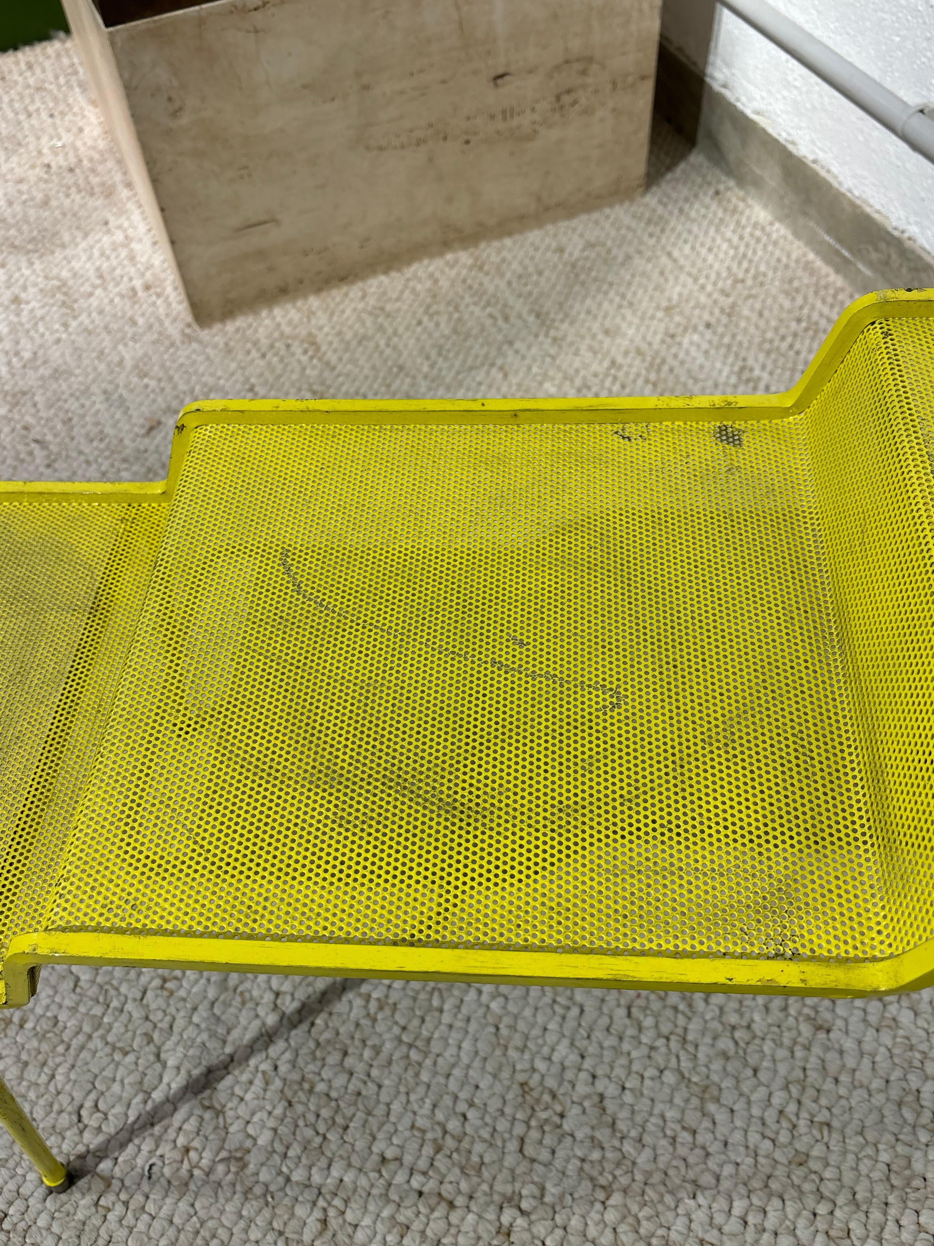 Scarce java side table by Mathieu Matégot im Angebot 9