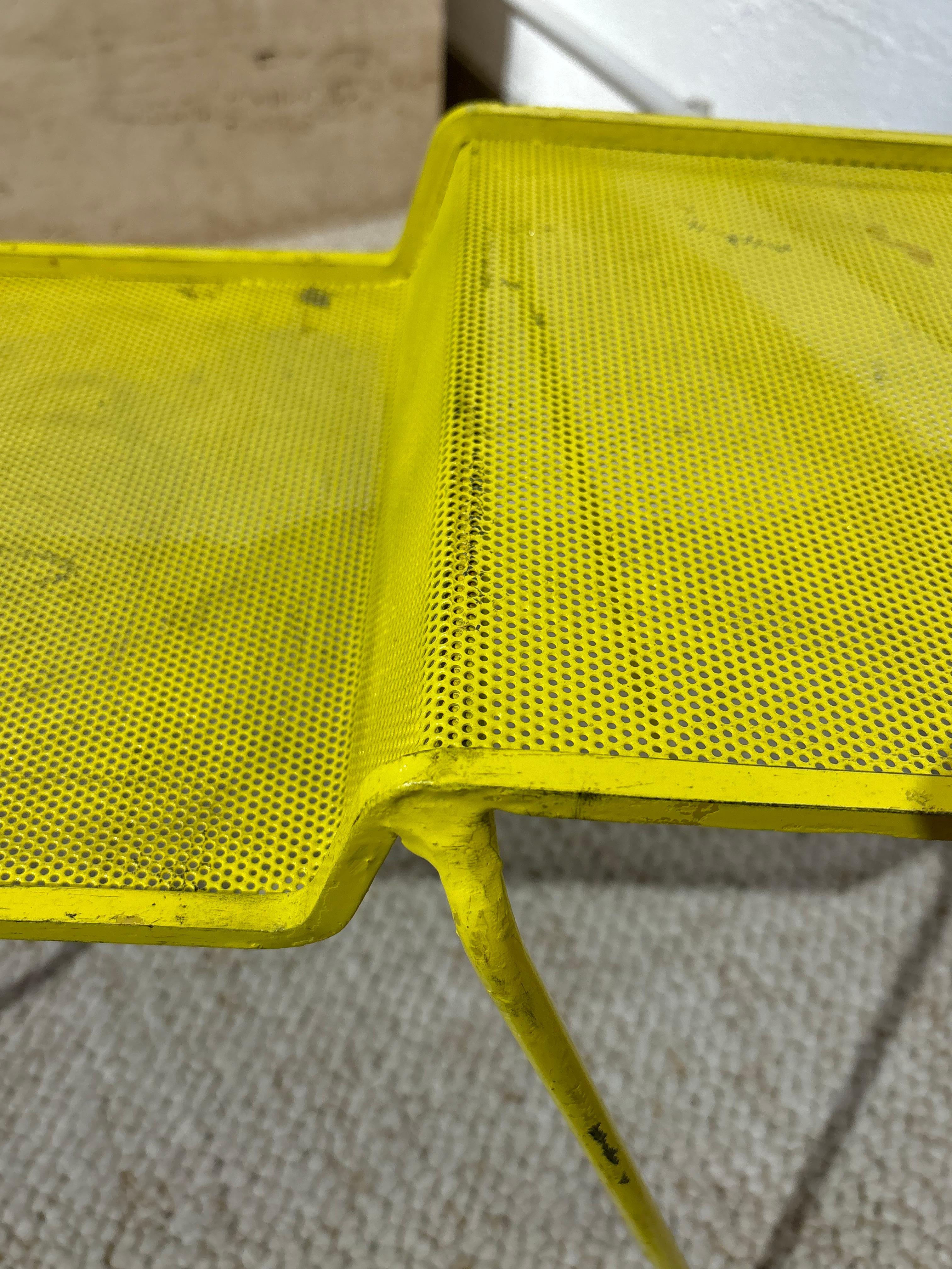 Scarce java side table by Mathieu Matégot im Angebot 10