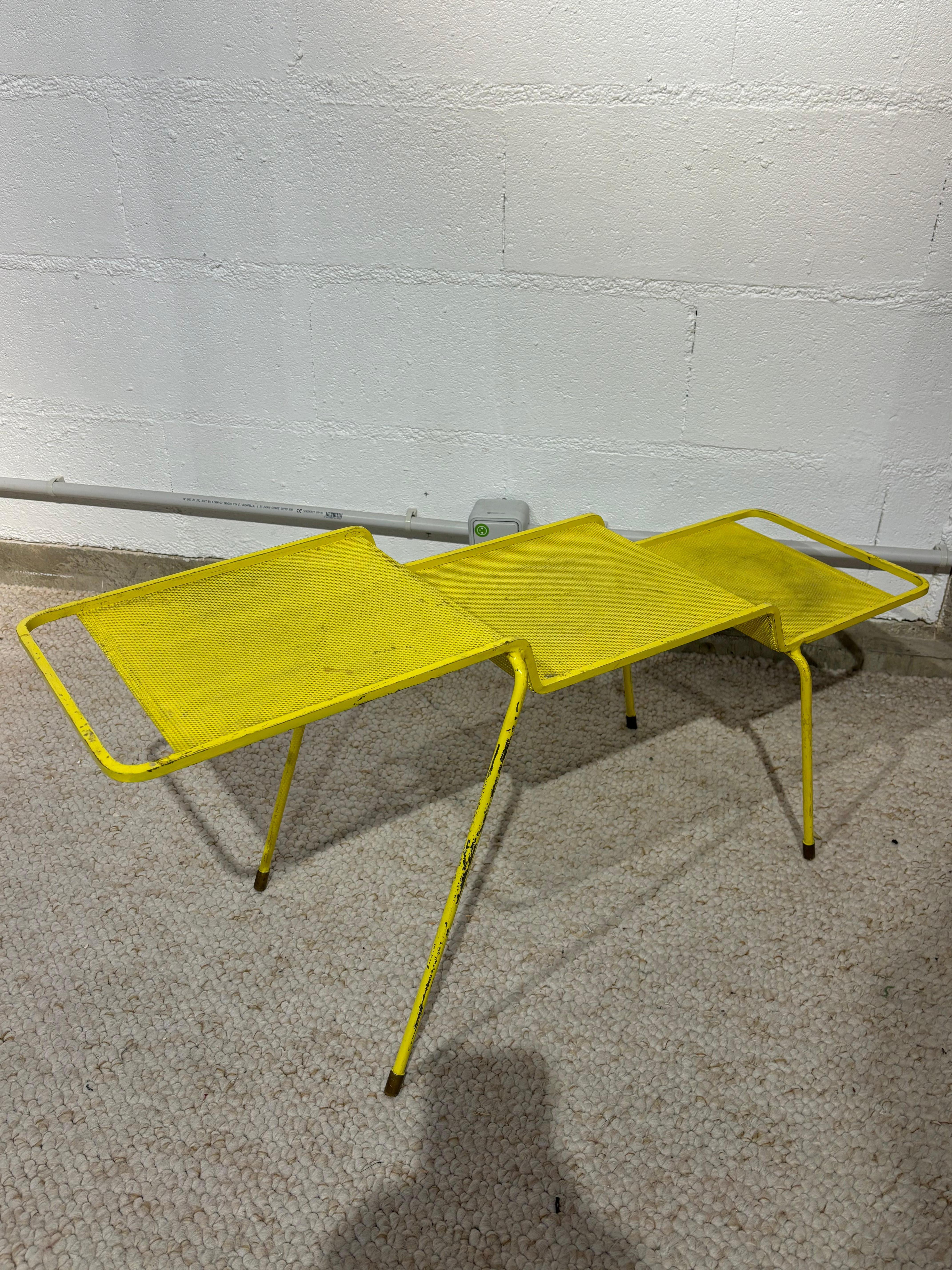 Scarce java side table by Mathieu Matégot (Französisch) im Angebot