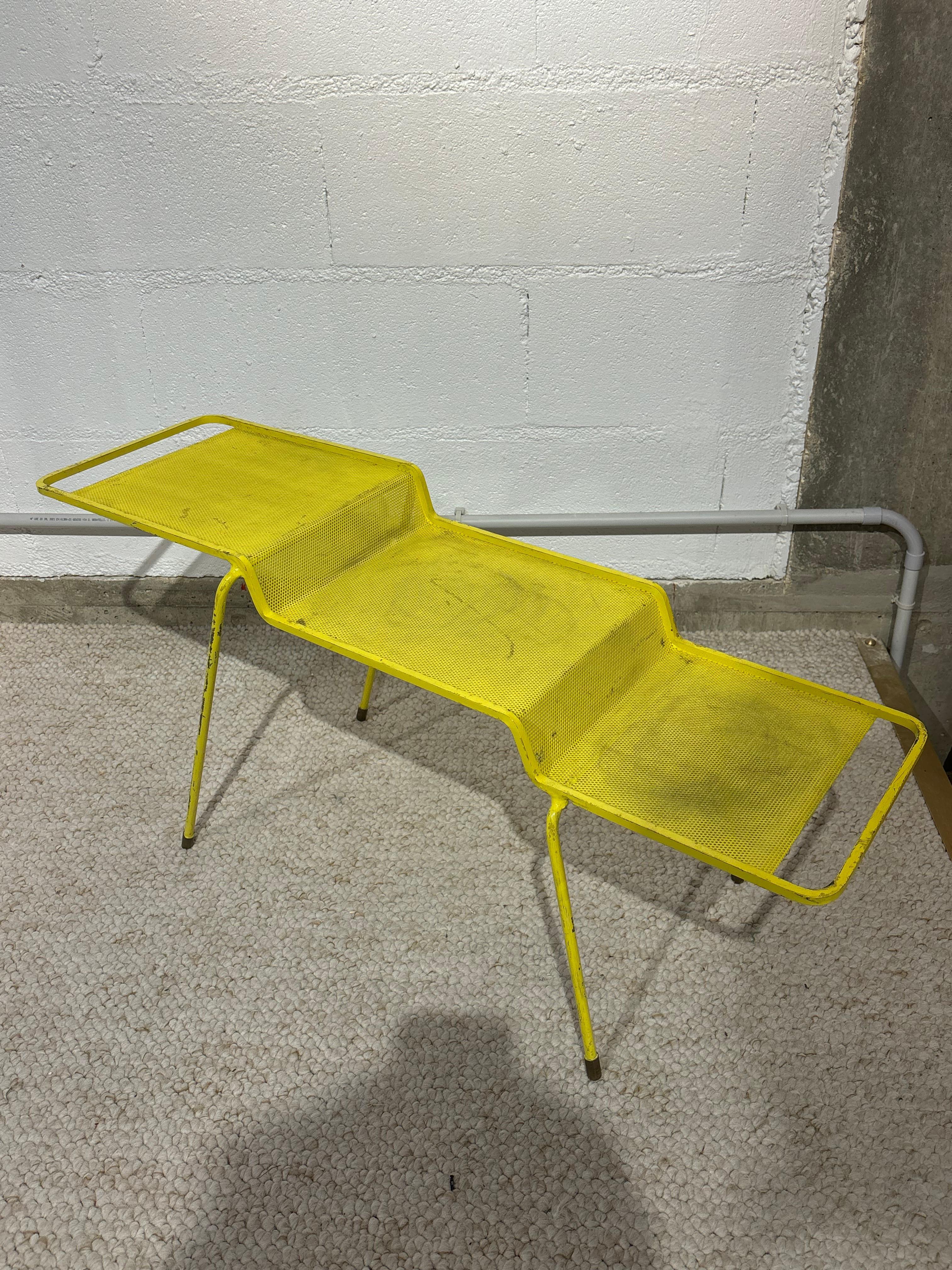 Scarce java side table by Mathieu Matégot im Angebot 1