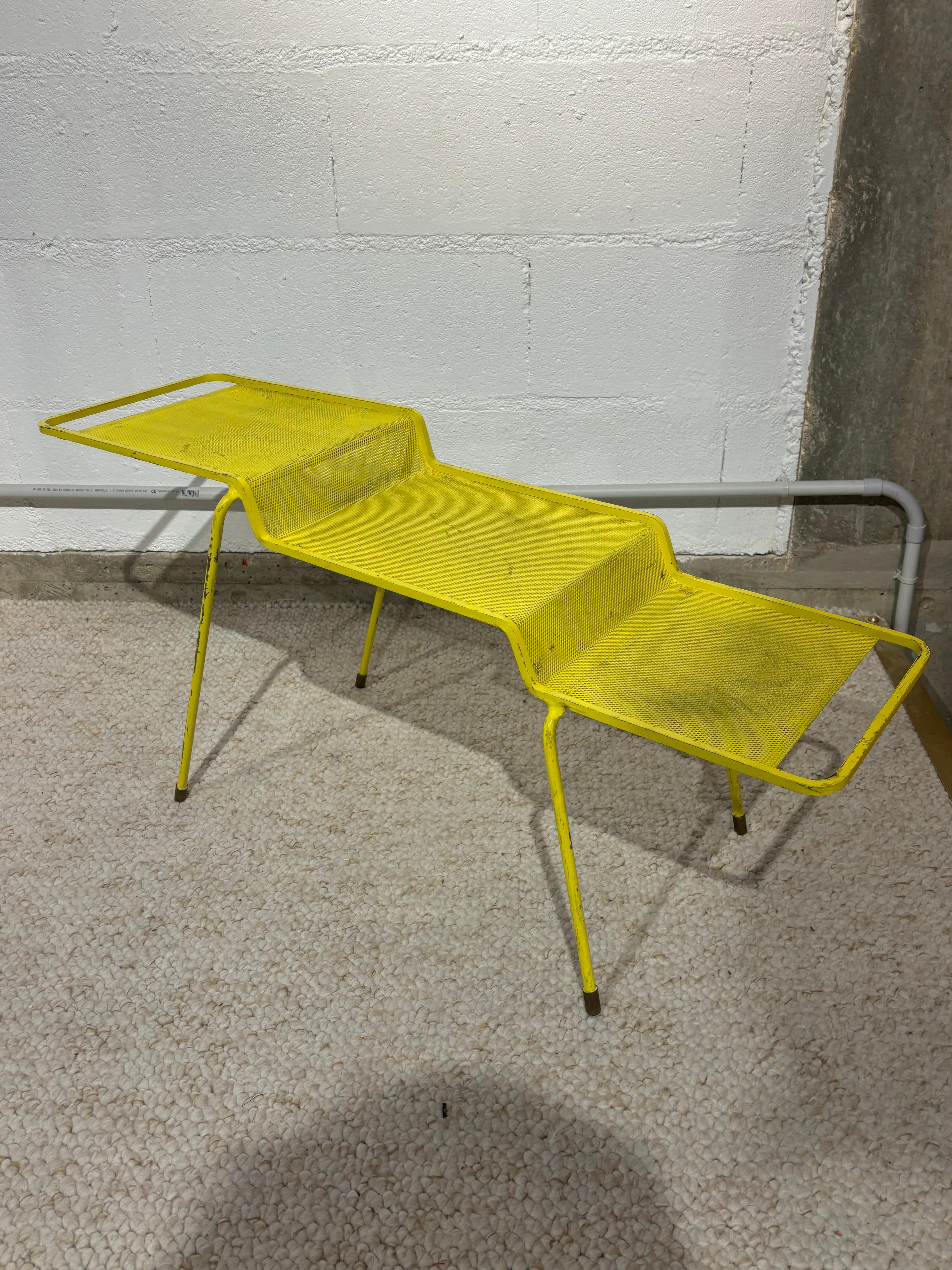 Scarce java side table by Mathieu Matégot im Angebot 2