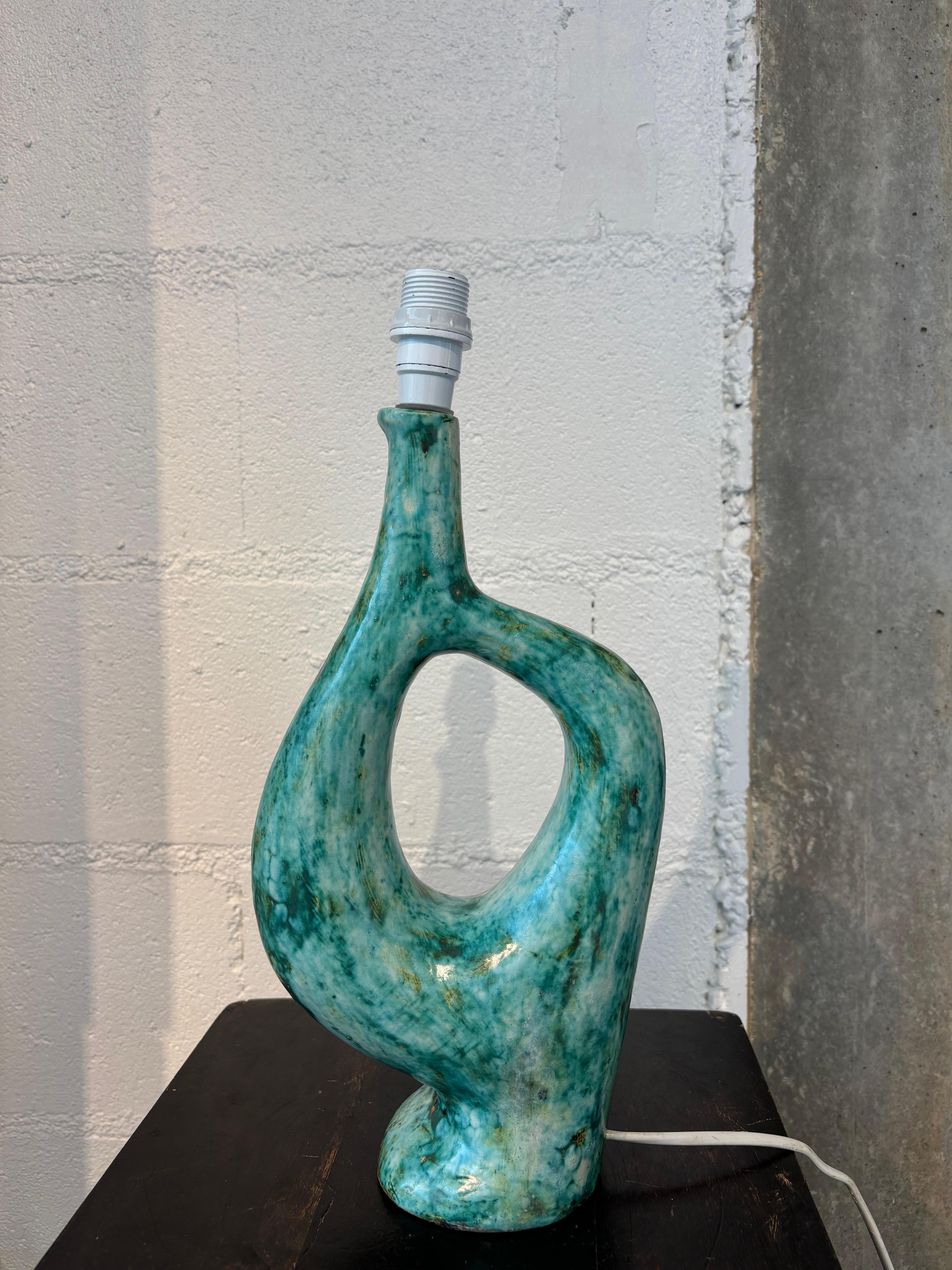 Scarce lamp by André Aleth Masson In Good Condition For Sale In SAINT-OUEN-SUR-SEINE, FR