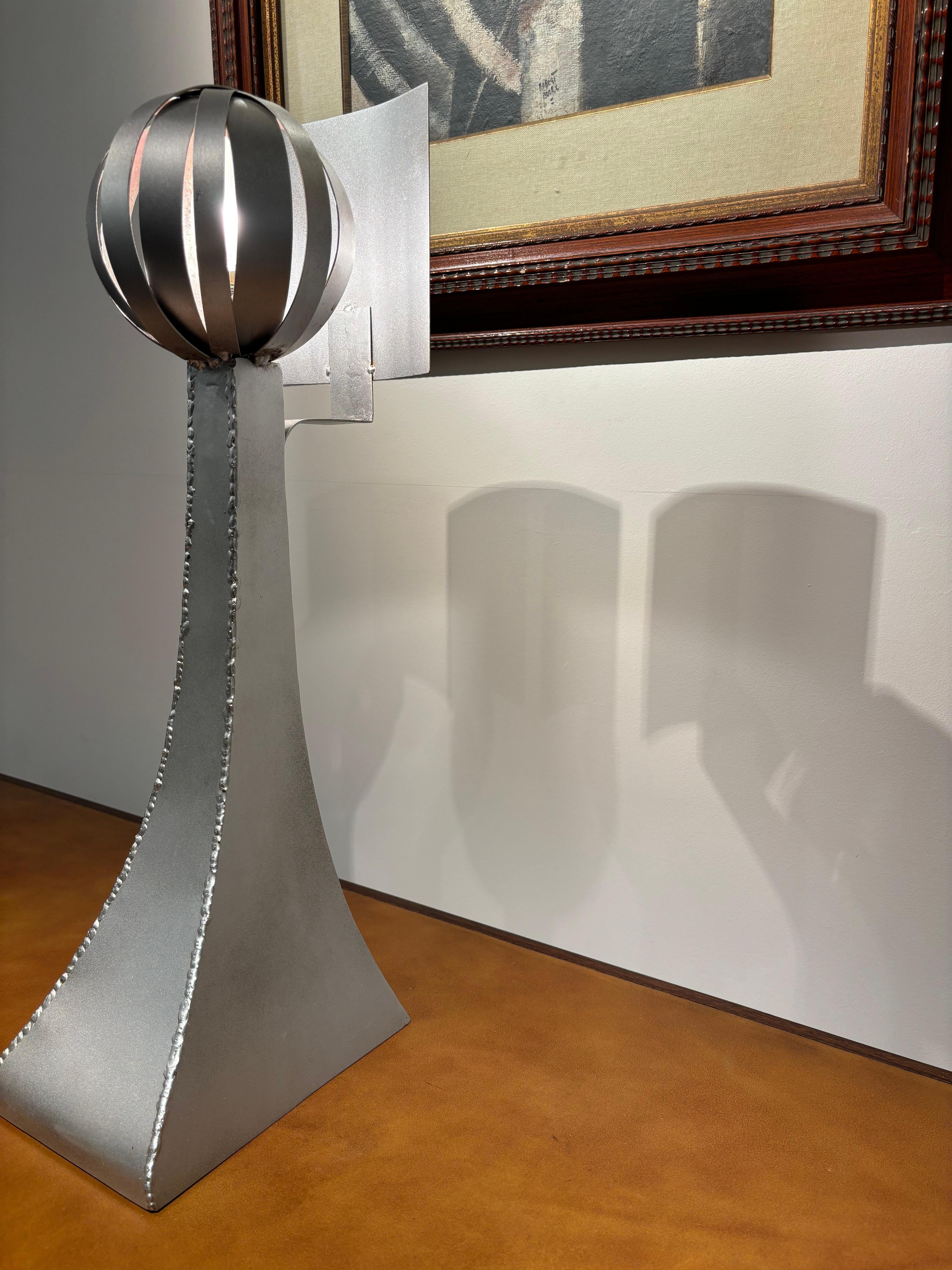 Seltene Lampe von Odile Mir für die Galerie Jacques Lacloche im Angebot 4