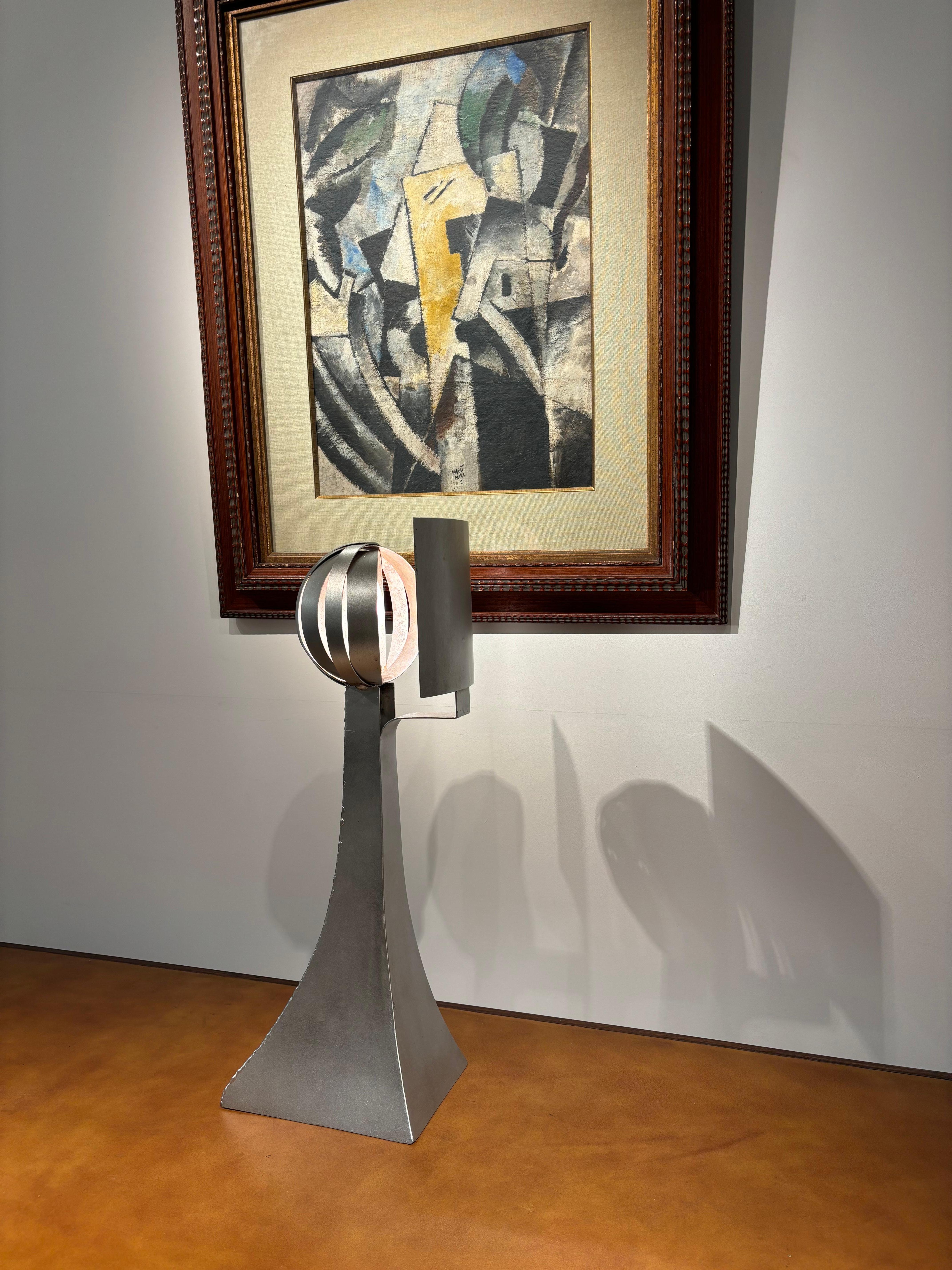 Seltene Lampe von Odile Mir für die Galerie Jacques Lacloche im Angebot 6