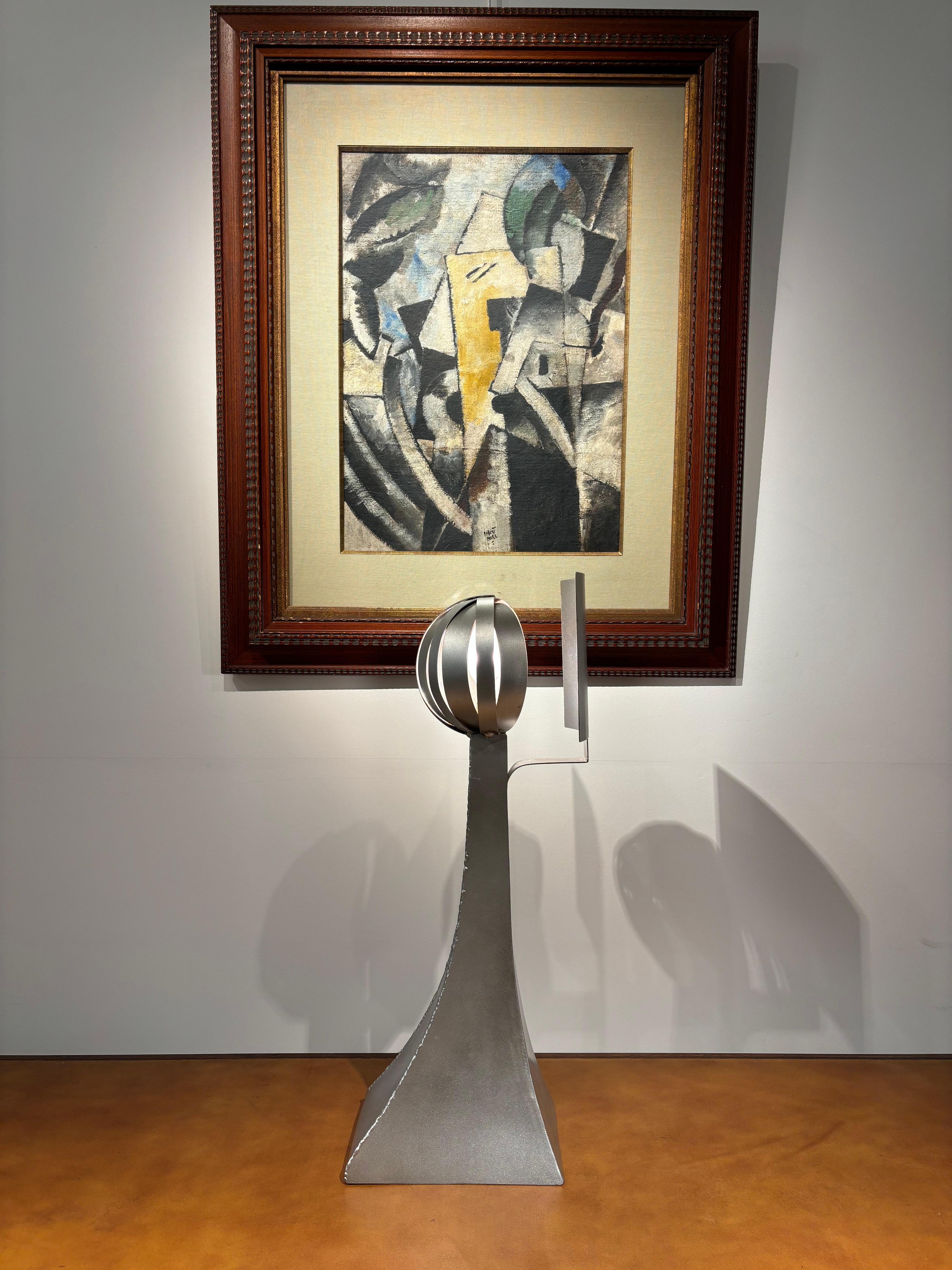 Seltene Lampe von Odile Mir für die Galerie Jacques Lacloche im Angebot 7