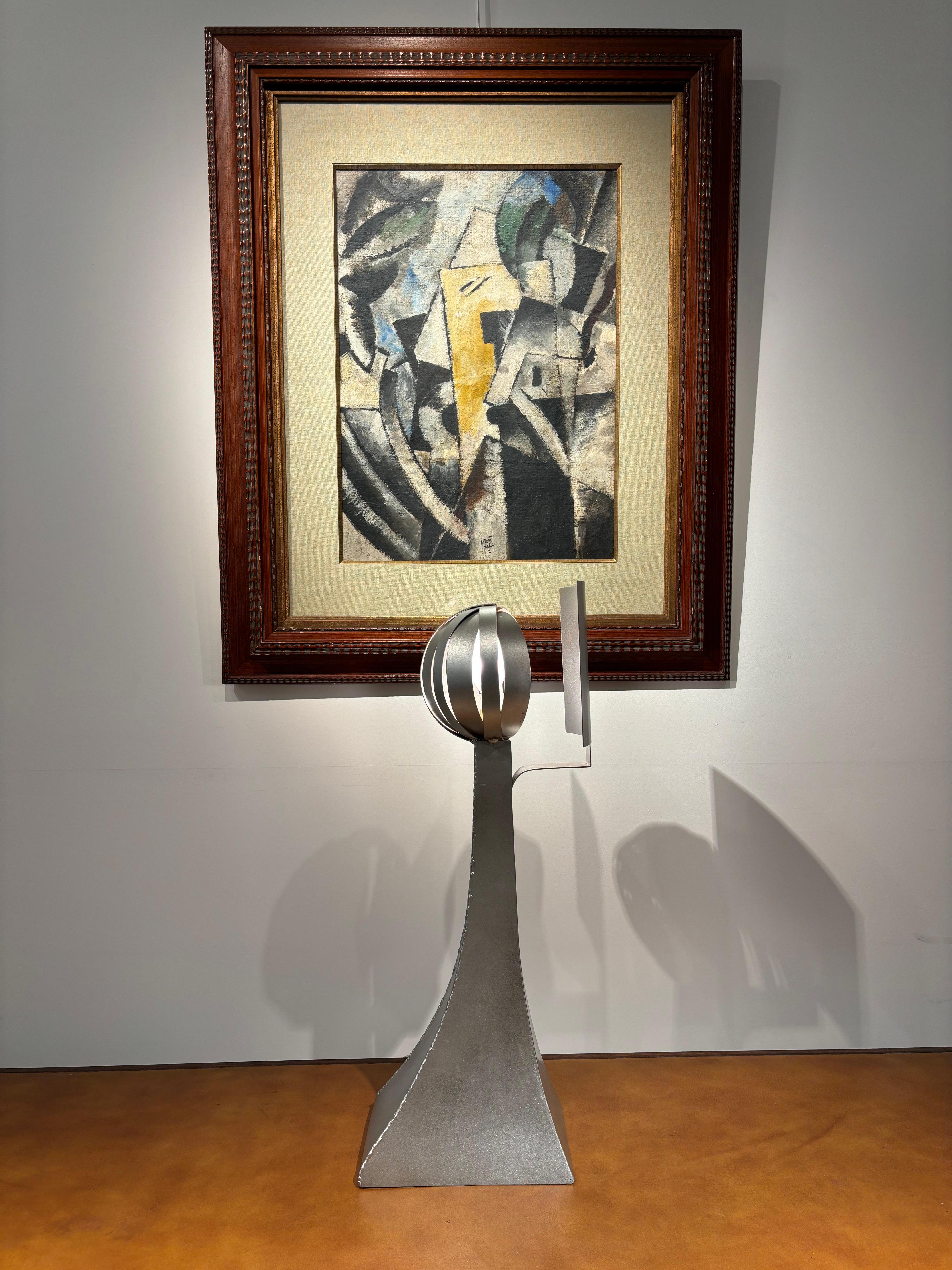 Seltene Lampe von Odile Mir für die Galerie Jacques Lacloche im Angebot 8
