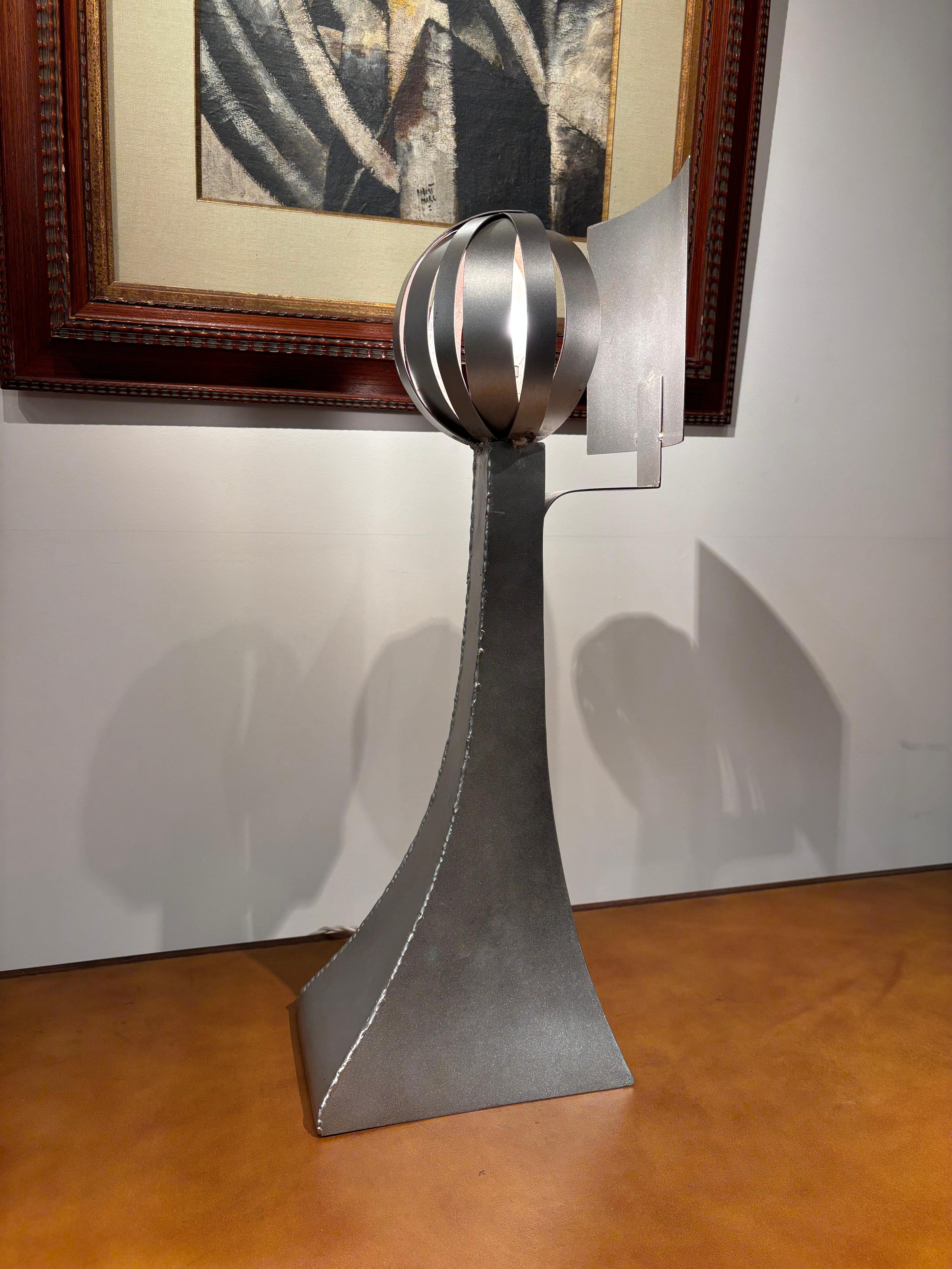 Seltene Lampe von Odile Mir für die Galerie Jacques Lacloche im Angebot 9