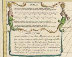 Scarce Latin Edition of Guillaume Delisle's 1700 Map of North America