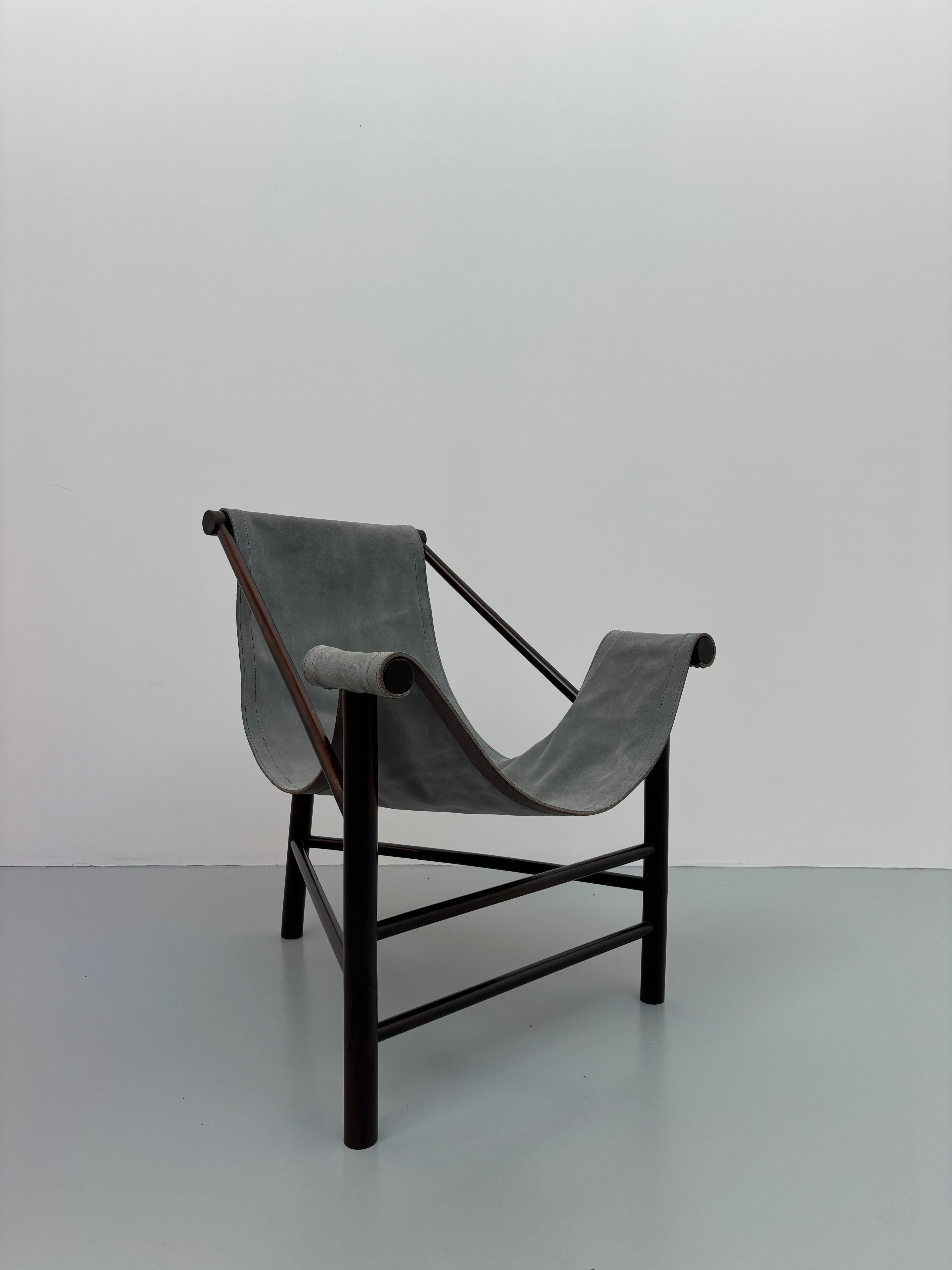 Sillón Lina Bo Bardi escaso Moderno de mediados de siglo en venta