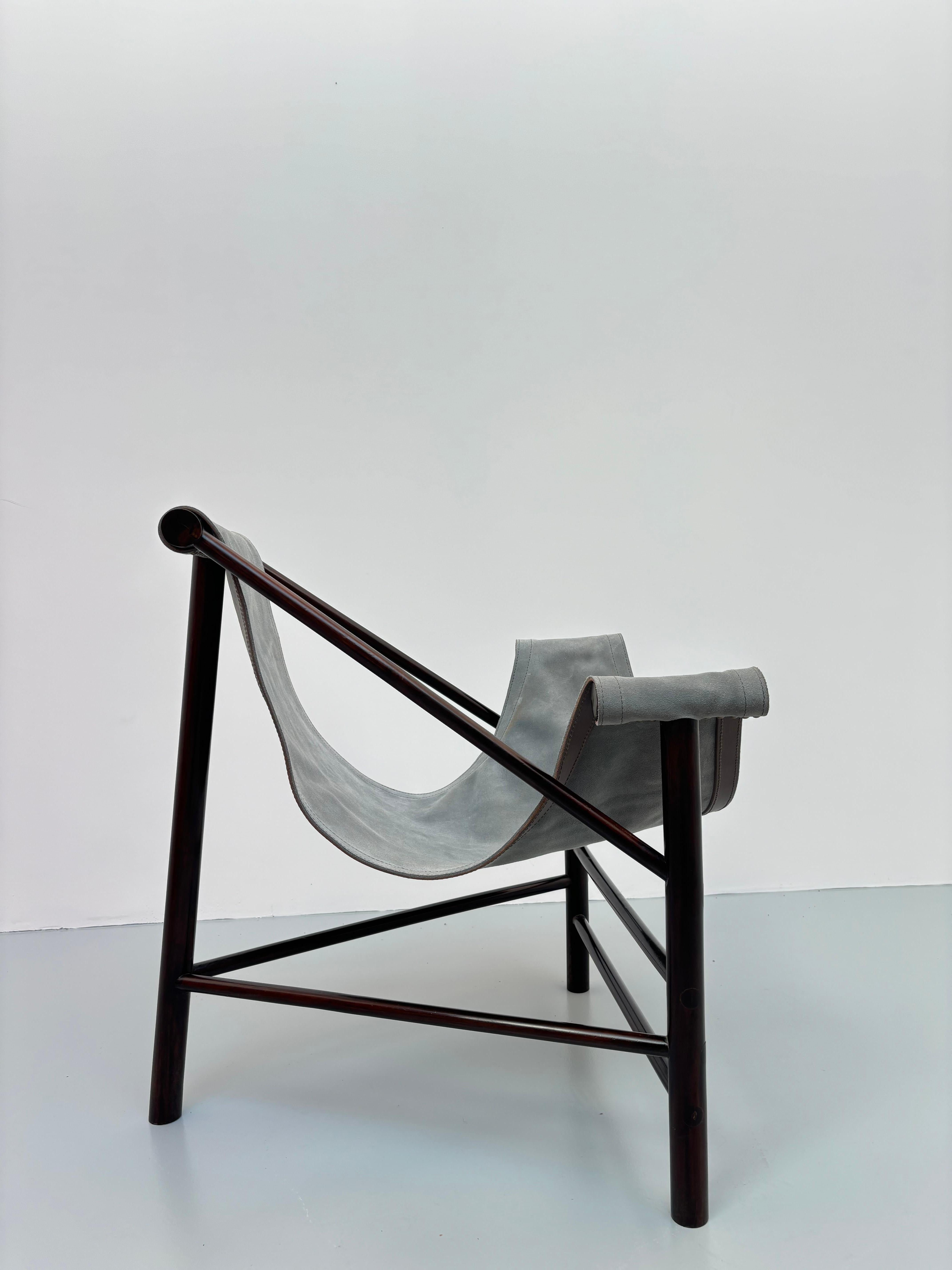 Sillón Lina Bo Bardi escaso en Bueno estado para la venta en SAINT-OUEN-SUR-SEINE, FR
